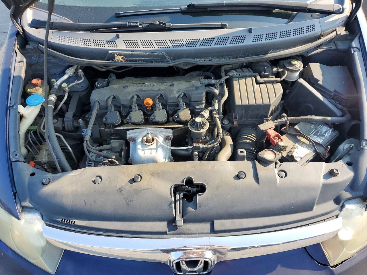 2007 Honda Civic Lx Blue vin: 1HGFA16507L080653
