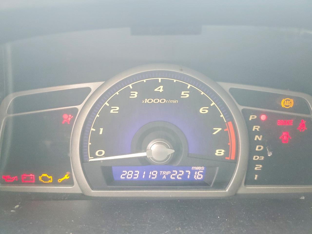 2007 Honda Civic Lx White vin: 1HGFA16507L092687