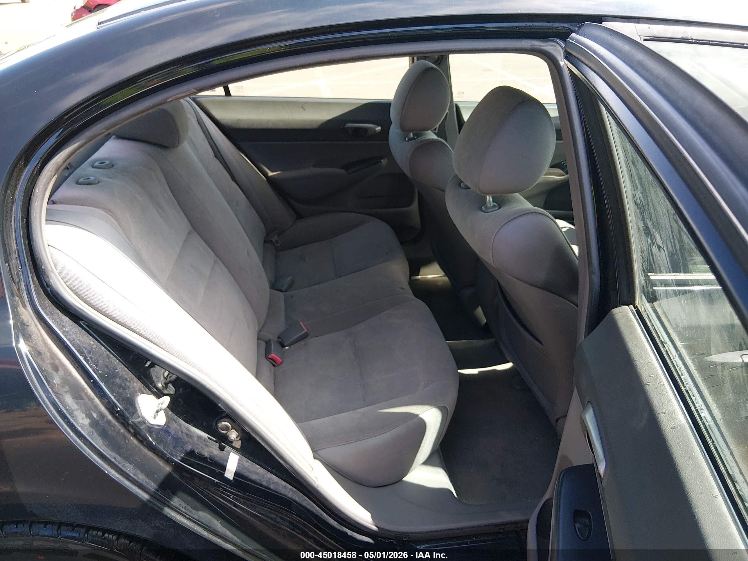 2007 Honda Civic Lx Blue vin: 1HGFA16507L096867