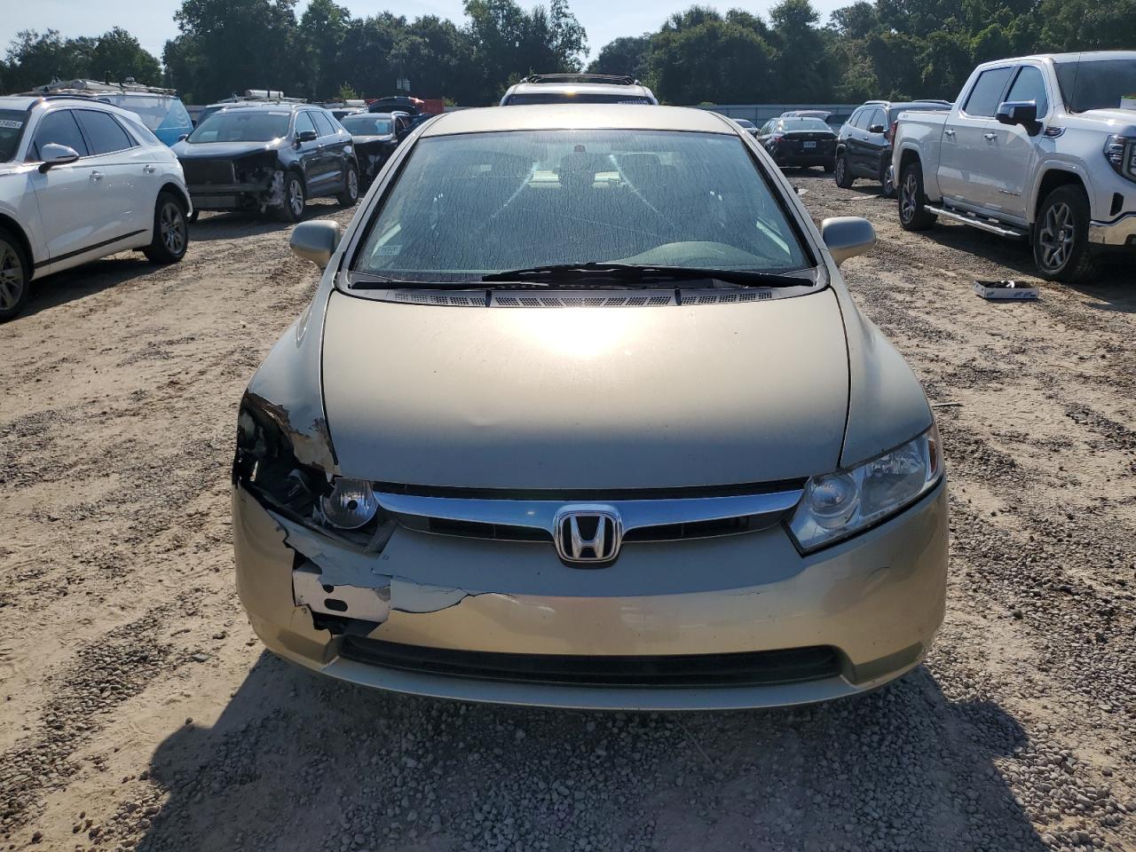 2008 Honda Civic Lx Brown vin: 1HGFA16508L009972