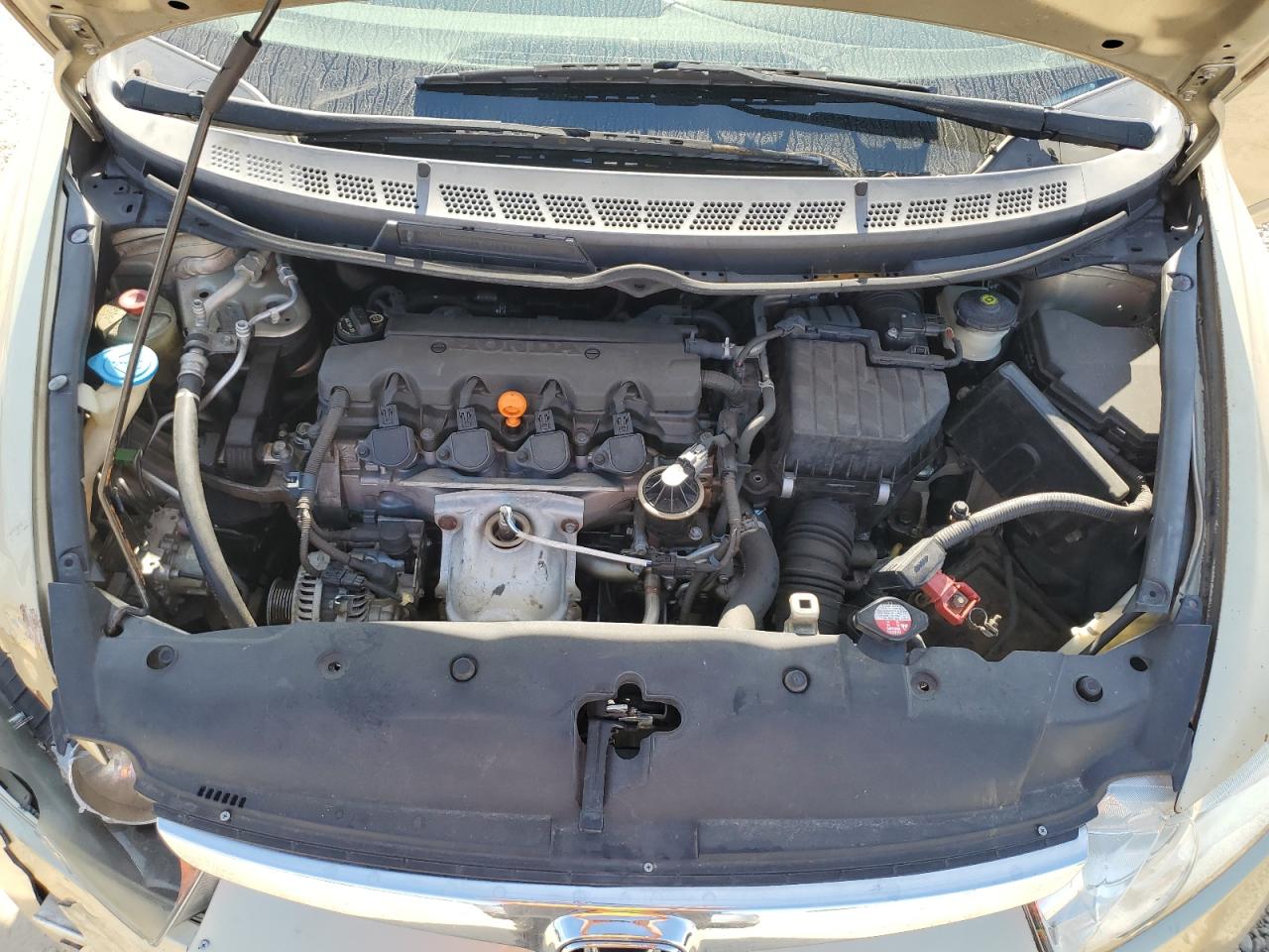 2008 Honda Civic Lx Brown vin: 1HGFA16508L009972