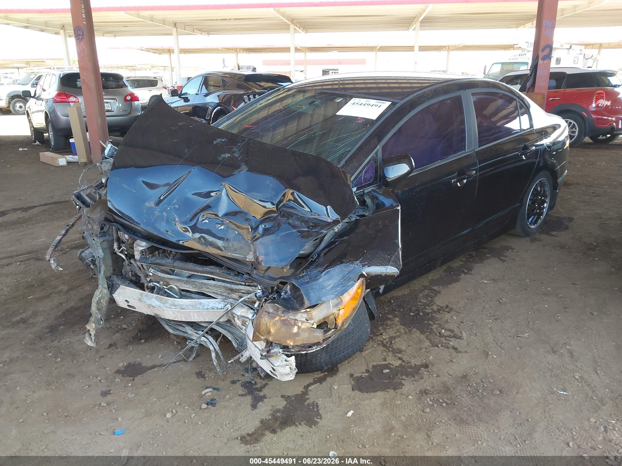 2008 Honda Civic Lx Black vin: 1HGFA16508L056564