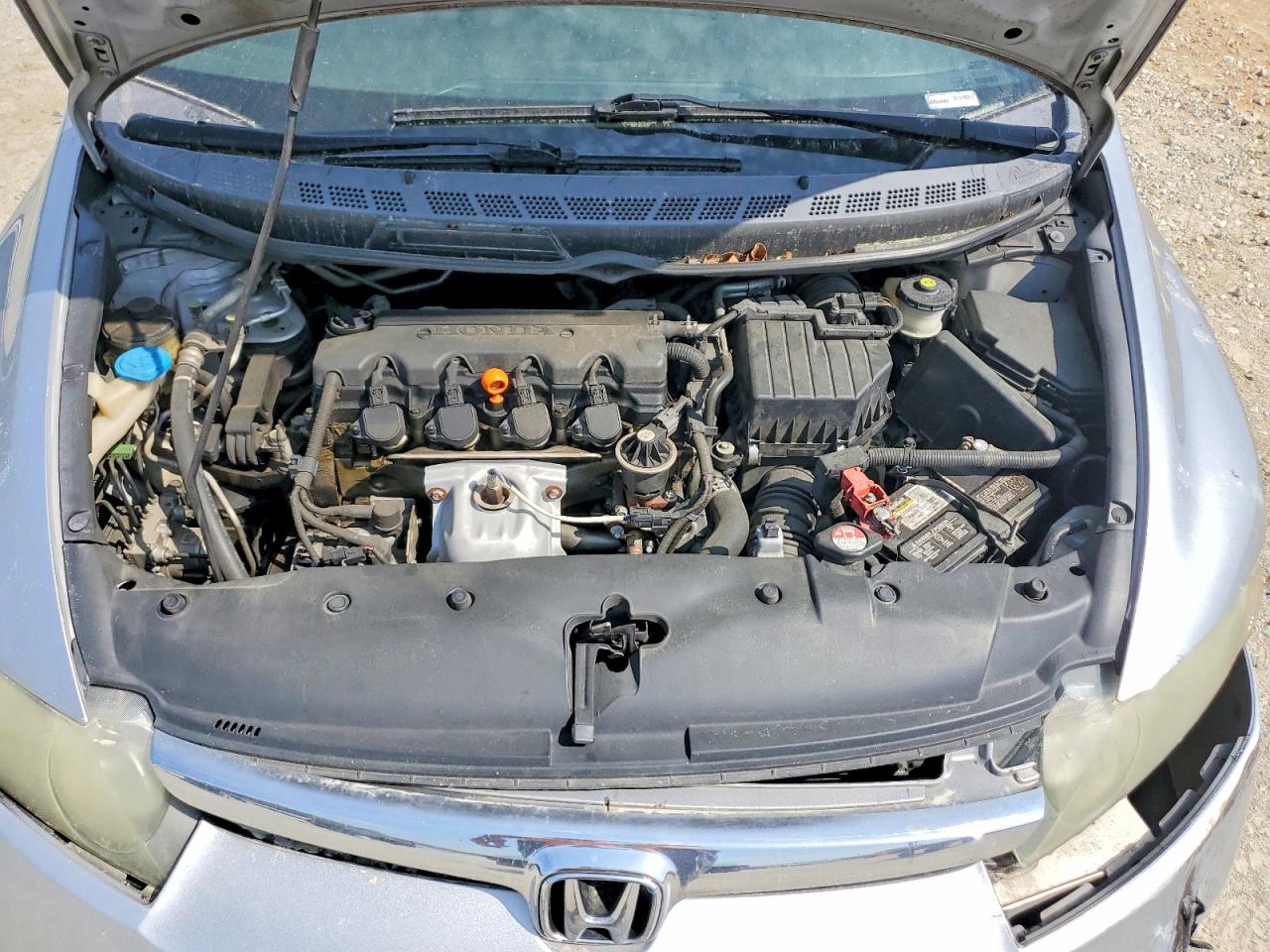 2008 Honda Civic Lx Silver vin: 1HGFA16508L064955