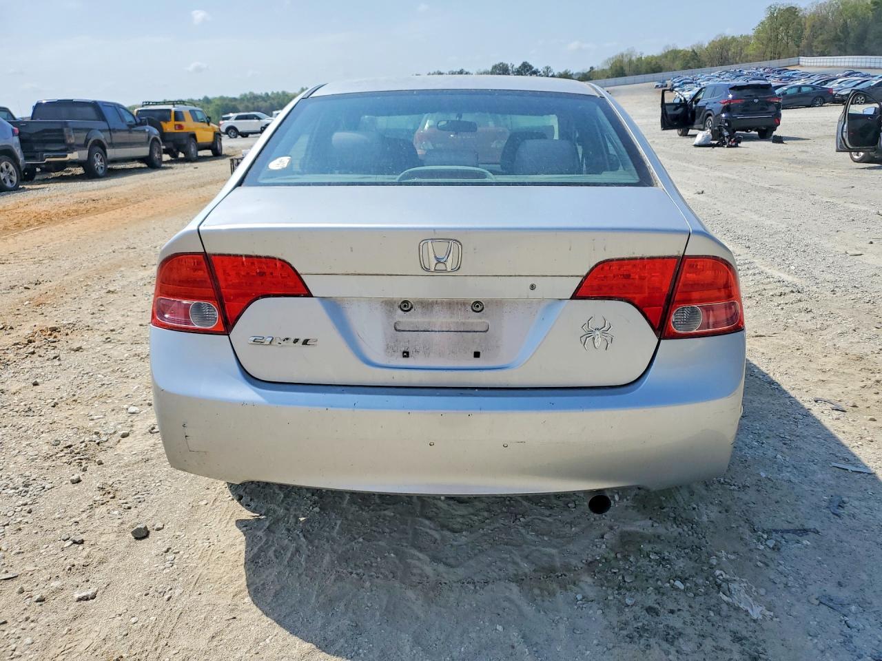 2008 Honda Civic Lx Silver vin: 1HGFA16508L064955