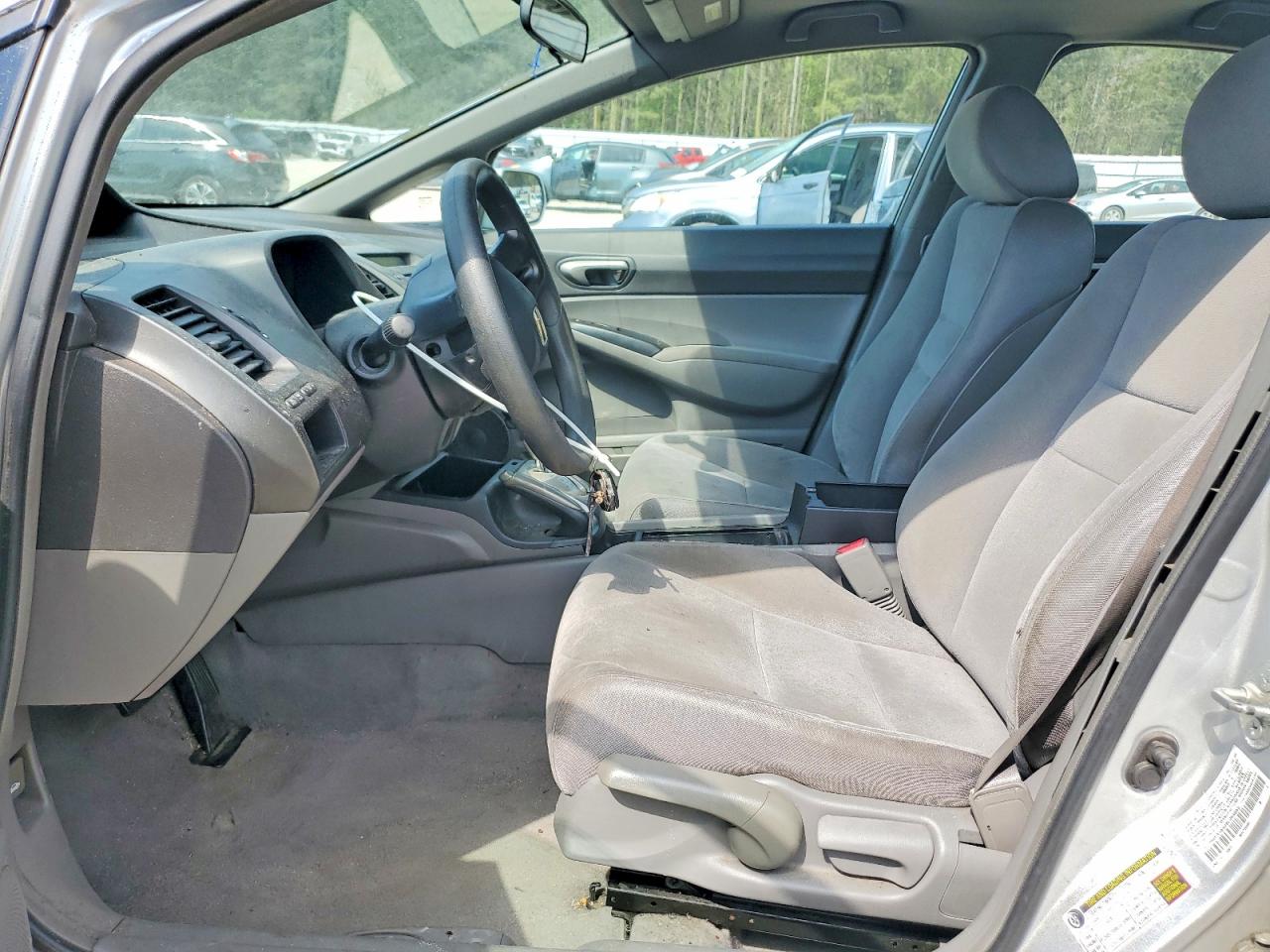 2008 Honda Civic Lx Silver vin: 1HGFA16508L064955