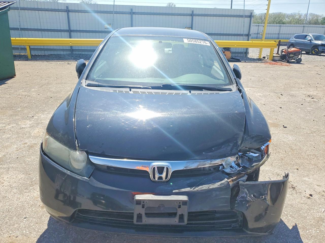 2008 Honda Civic Lx Black vin: 1HGFA16508L077236