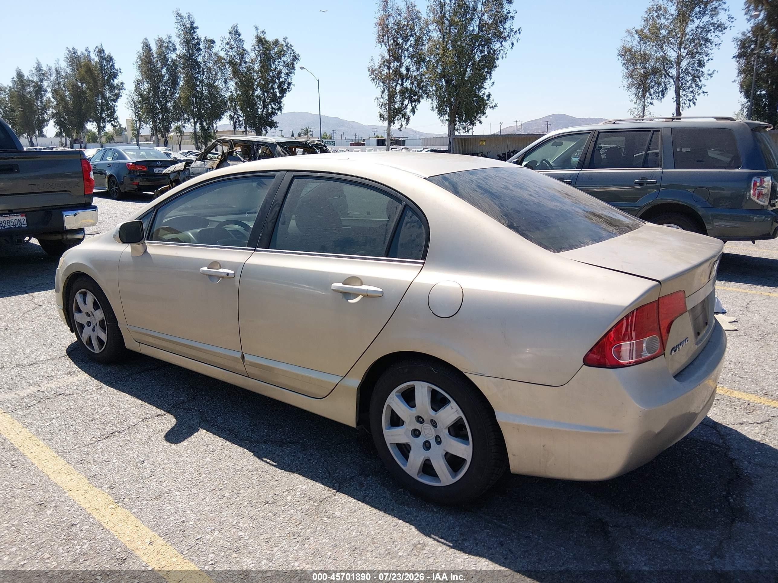 2008 Honda Civic Lx Gold vin: 1HGFA16508L081285