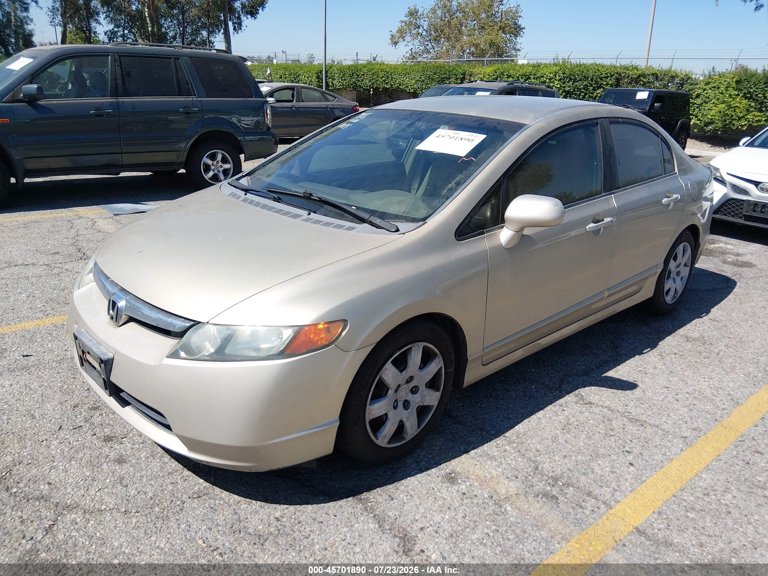 2008 Honda Civic Lx Gold vin: 1HGFA16508L081285