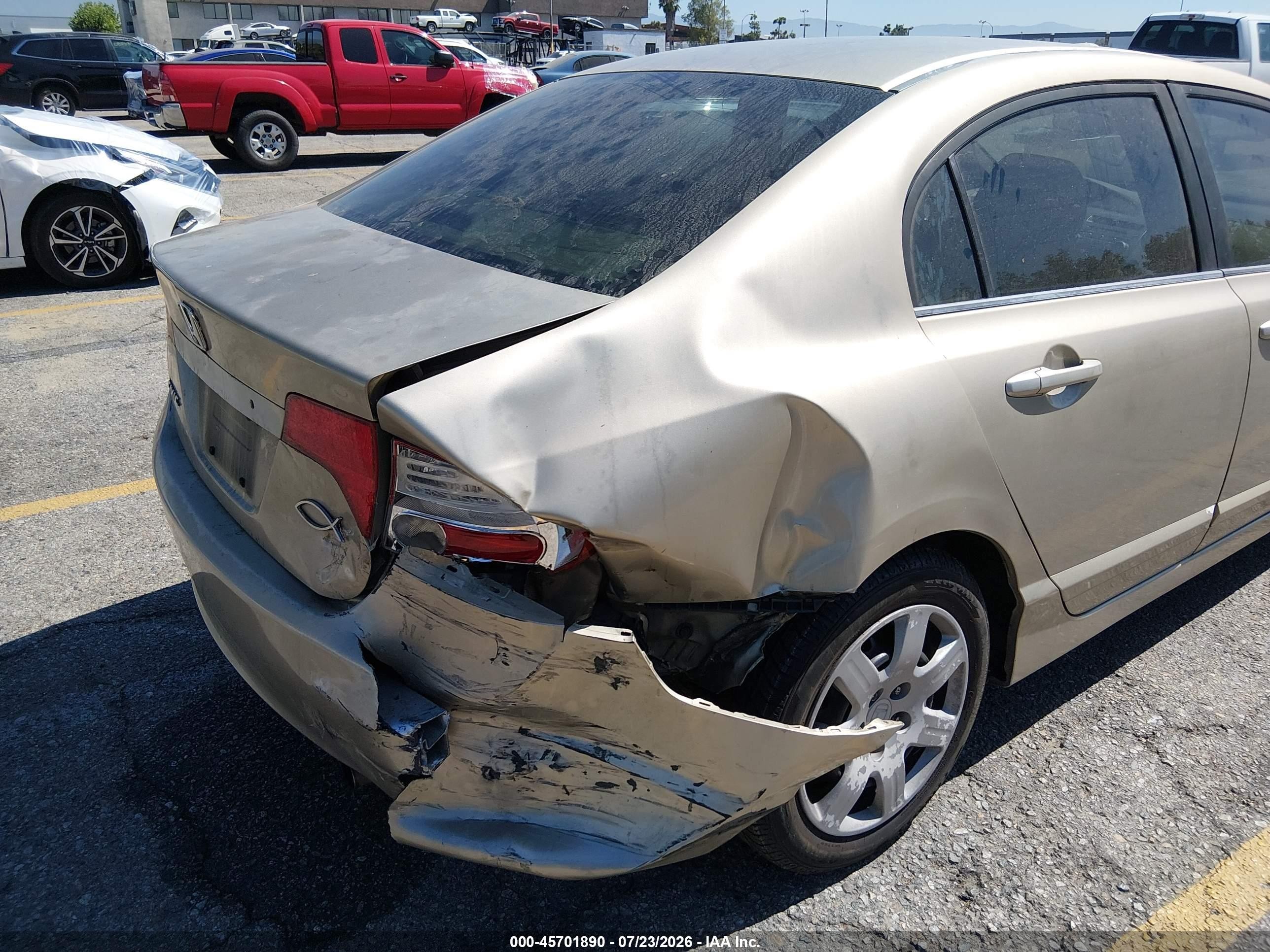 2008 Honda Civic Lx Gold vin: 1HGFA16508L081285