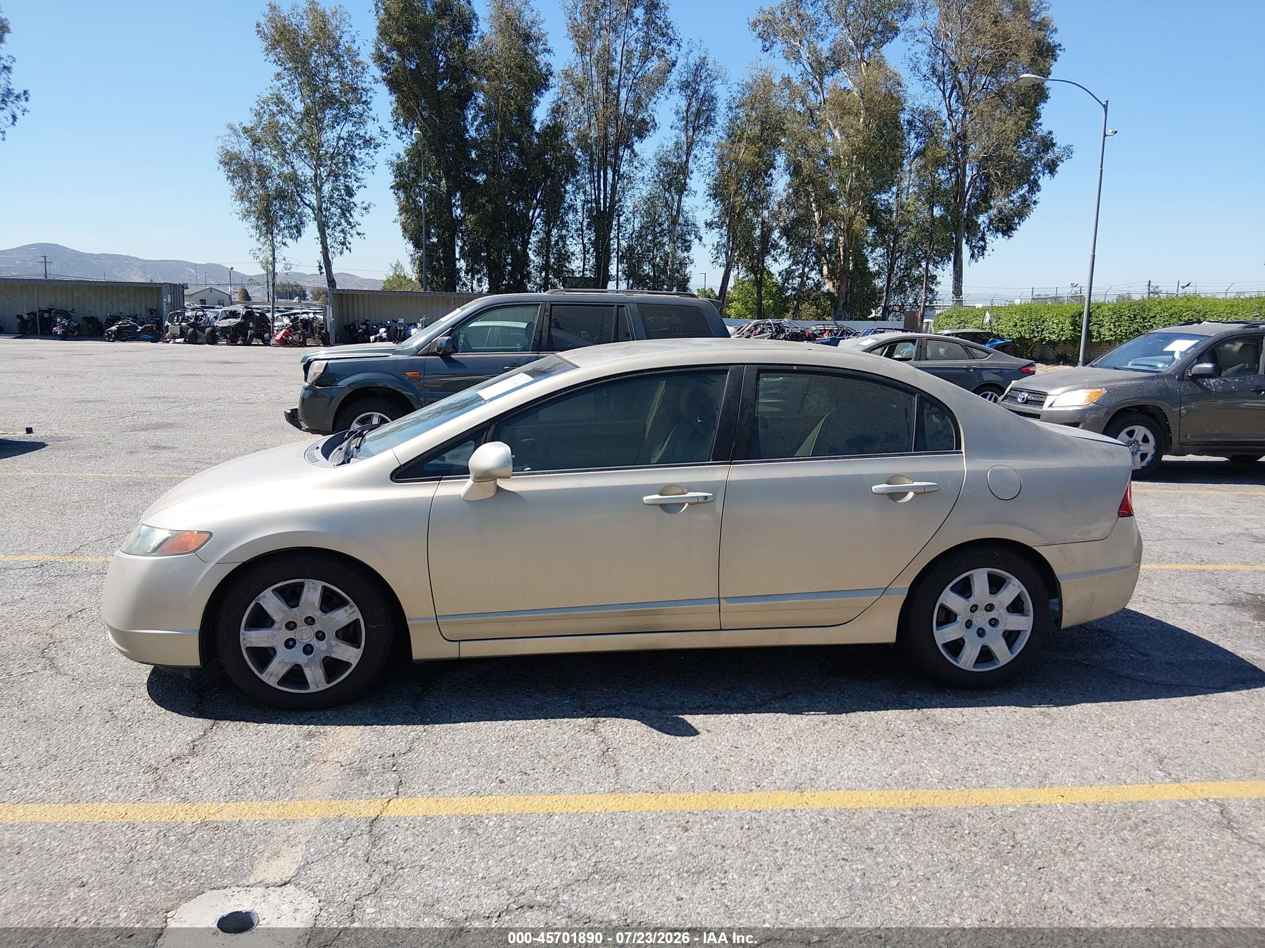2008 Honda Civic Lx Gold vin: 1HGFA16508L081285