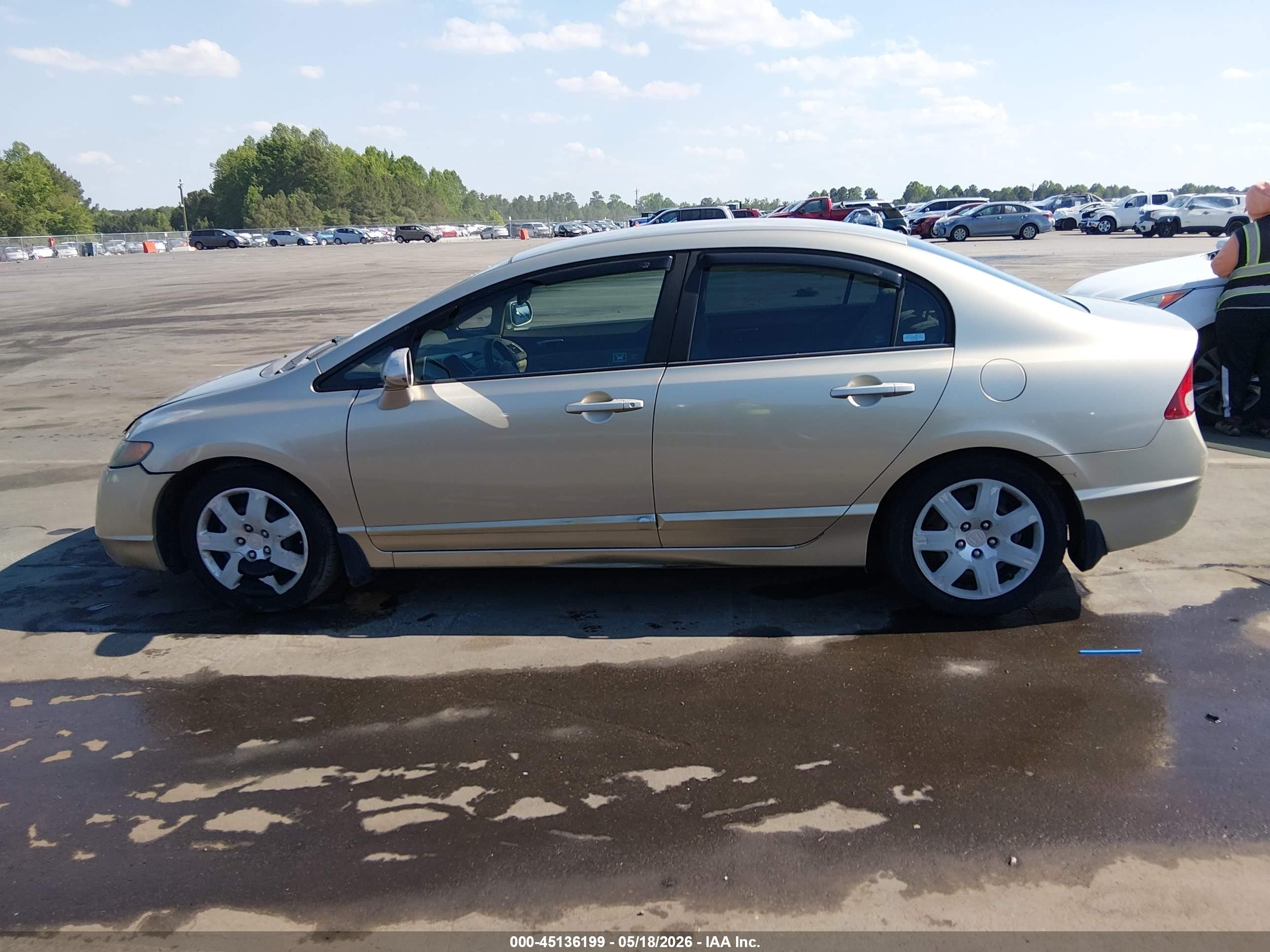 2008 Honda Civic Lx Gold vin: 1HGFA16508L084834