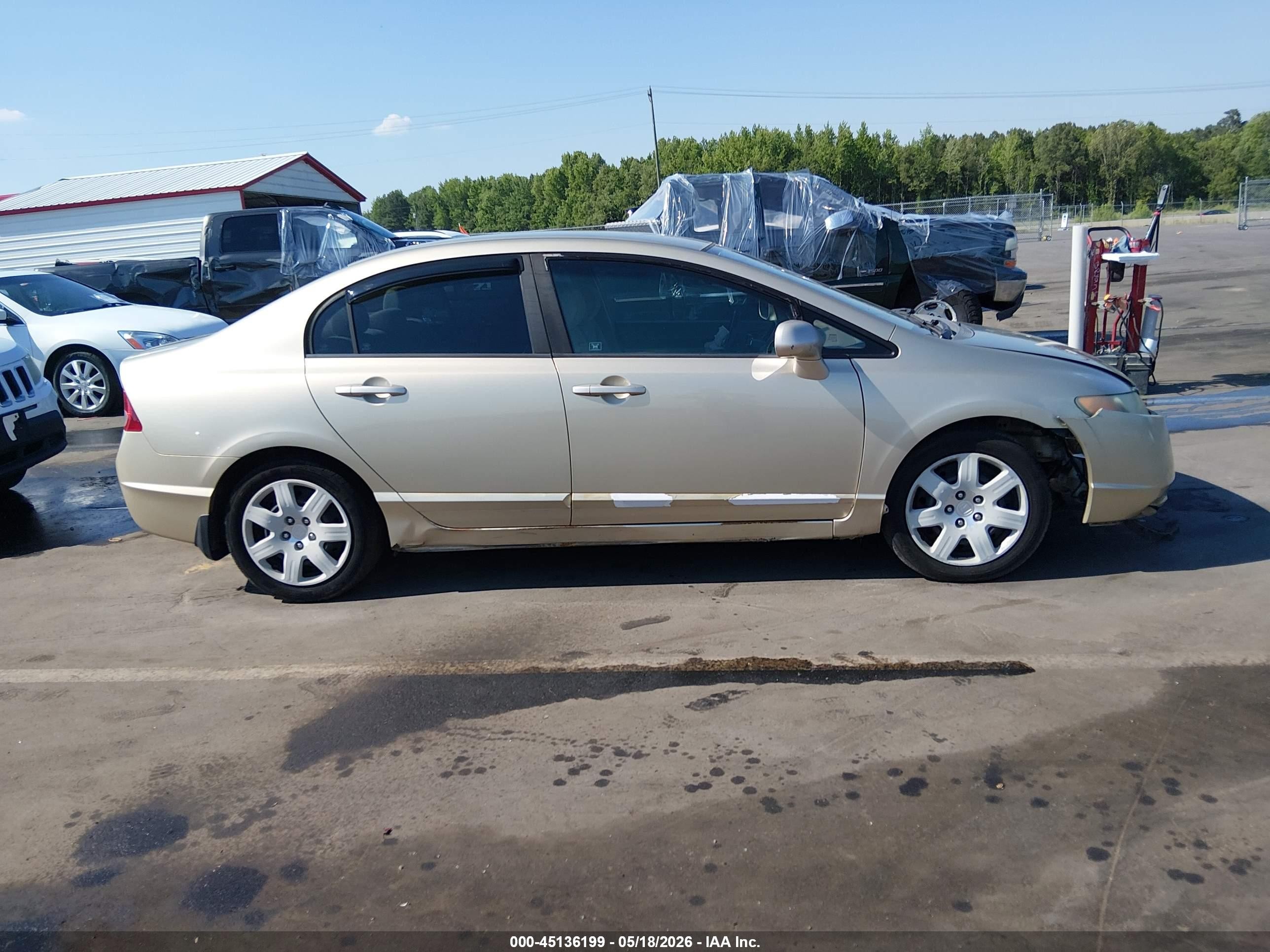 2008 Honda Civic Lx Gold vin: 1HGFA16508L084834