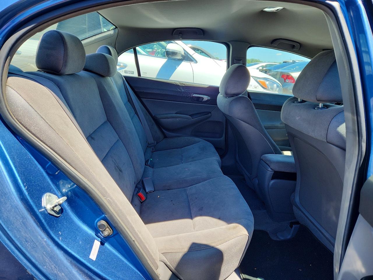 2008 Honda Civic Lx Blue vin: 1HGFA16508L085269
