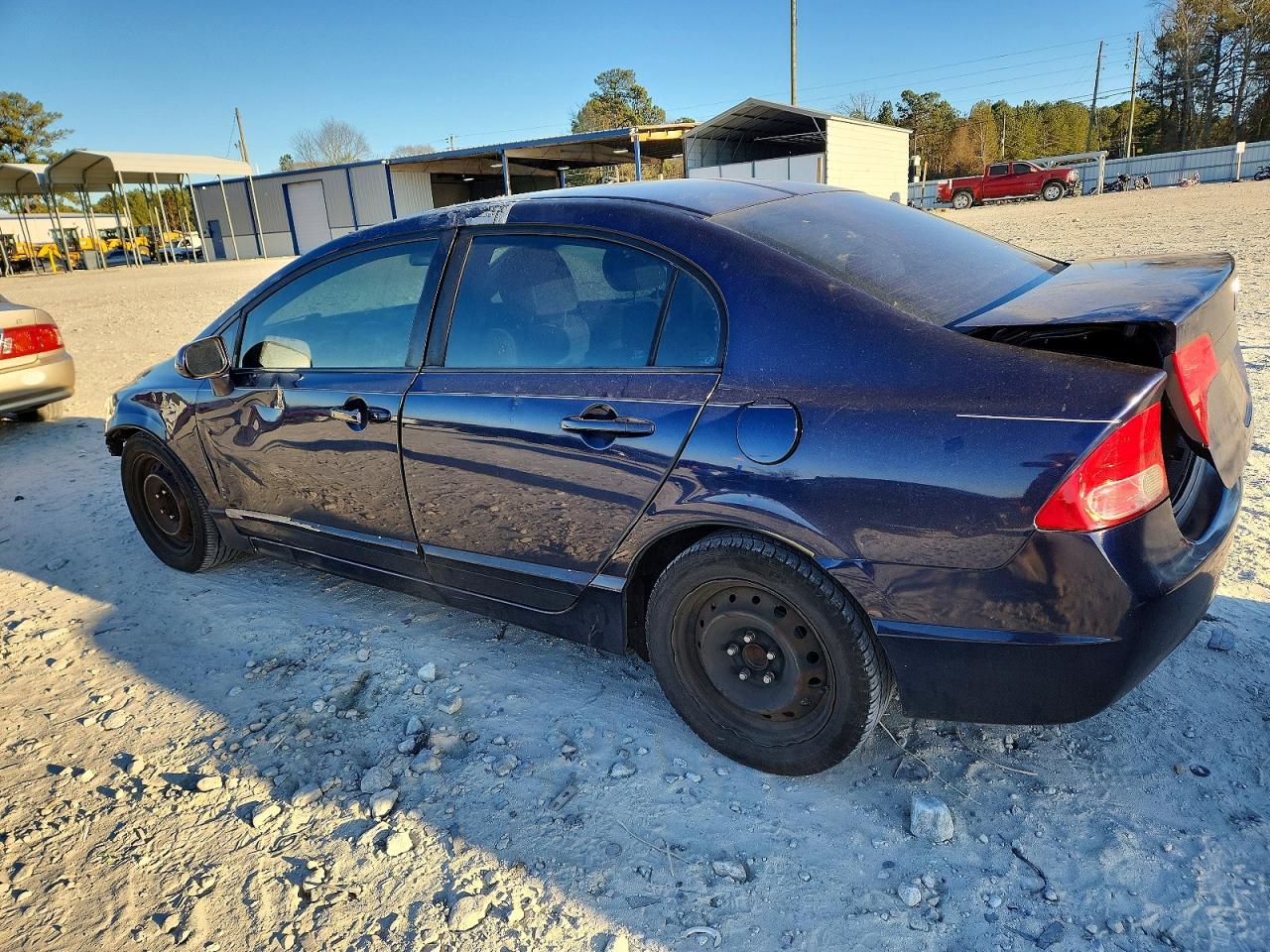 2008 Honda Civic Blue vin: 1HGFA16508L088849