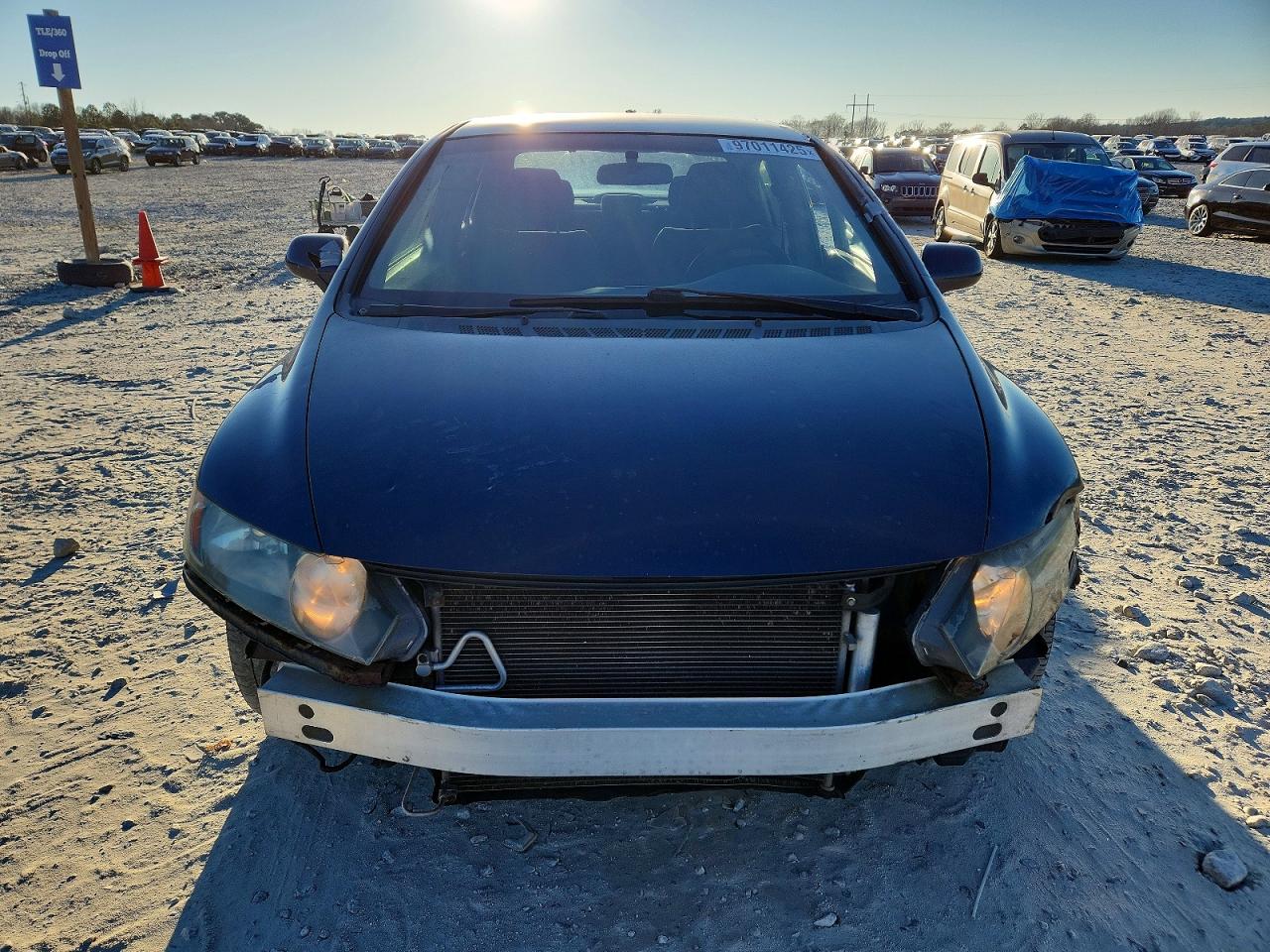 2008 Honda Civic Blue vin: 1HGFA16508L088849