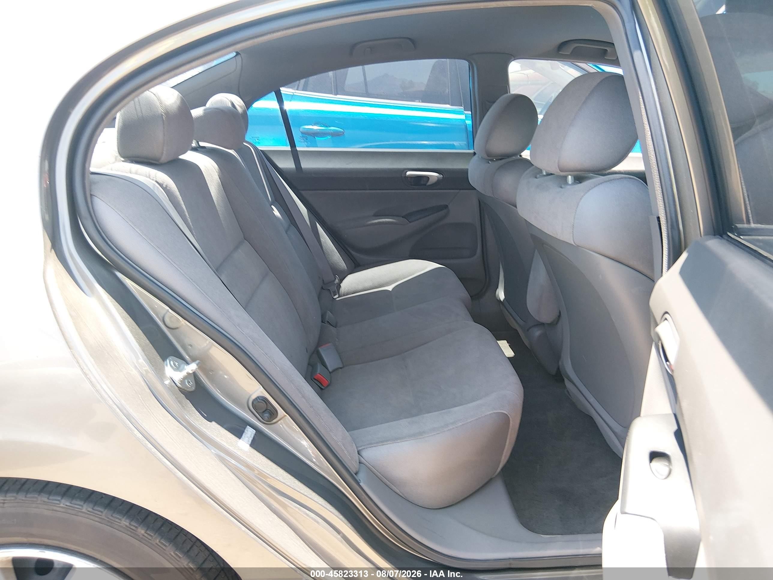 2008 Honda Civic Lx Gray vin: 1HGFA16508L090116