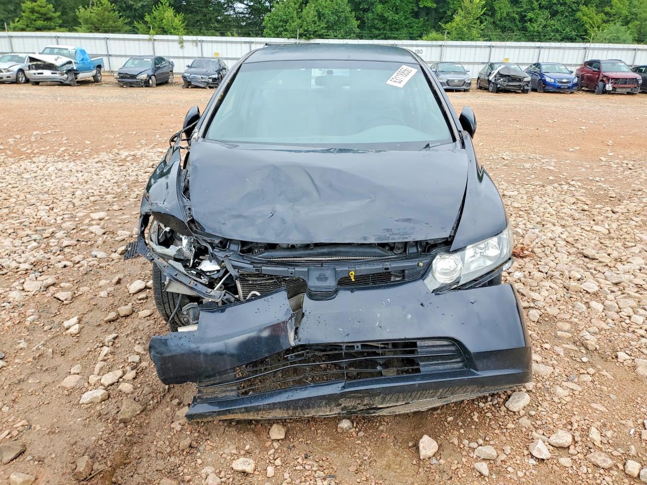 2008 Honda Civic Lx Black vin: 1HGFA16508L092352