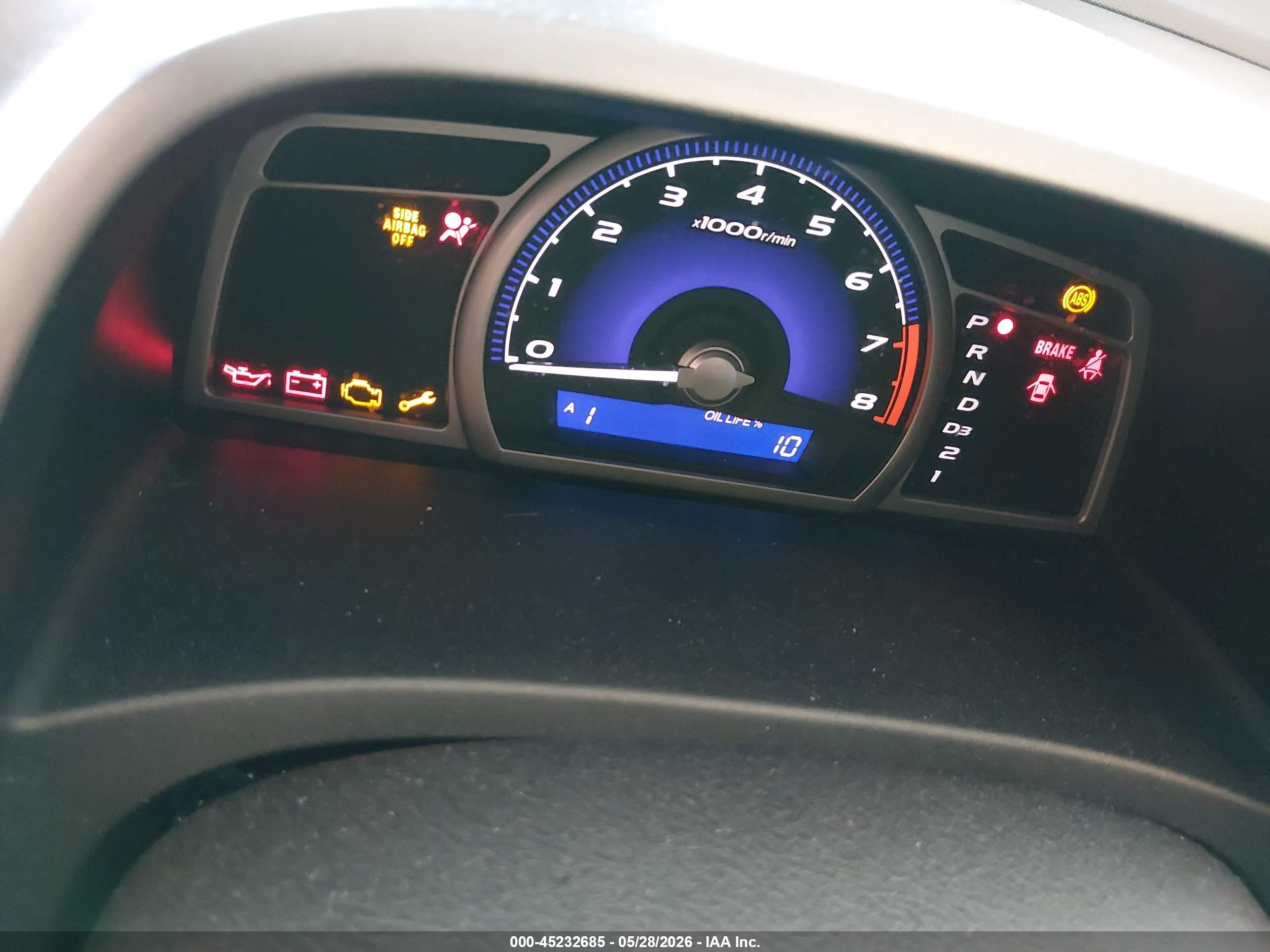 2008 Honda Civic Lx Черный vin: 1HGFA16508L094280