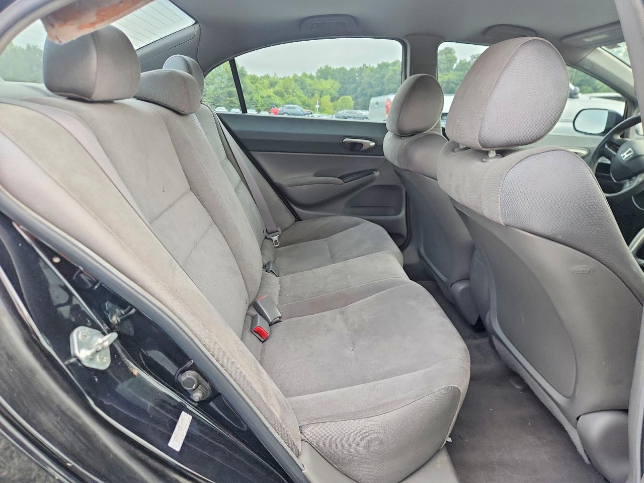 2008 Honda Civic Lx Black vin: 1HGFA16508L097339