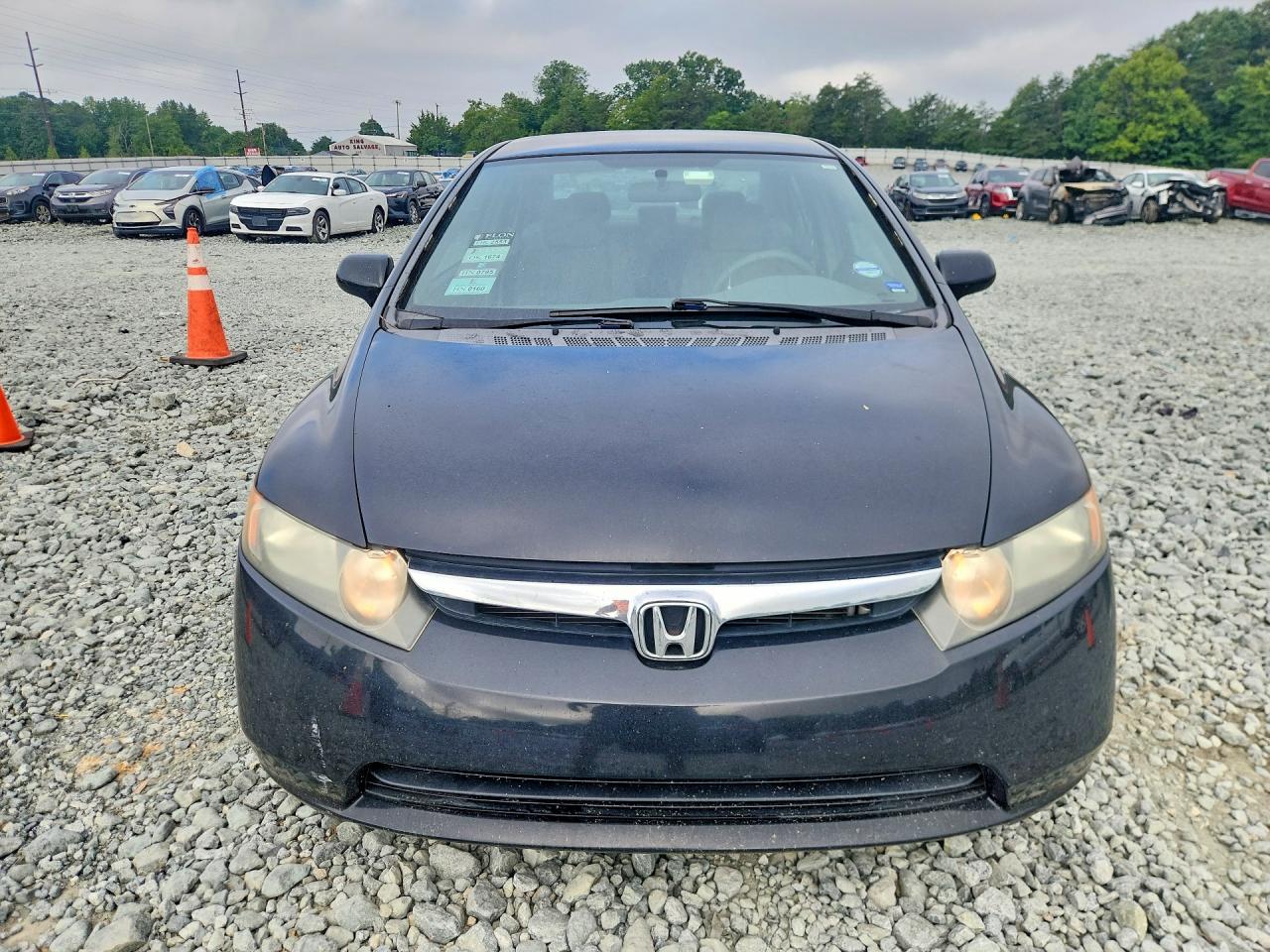 2008 Honda Civic Lx Black vin: 1HGFA16508L097339