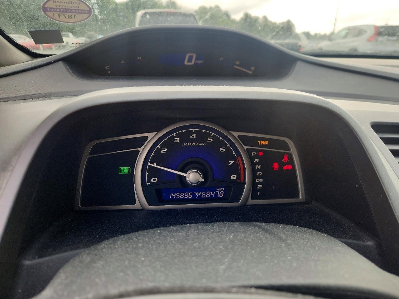 2008 Honda Civic Lx Black vin: 1HGFA16508L097339