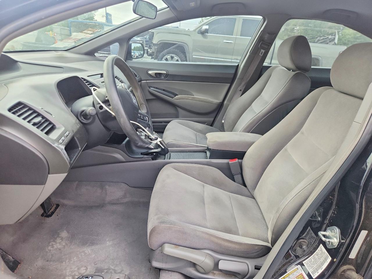 2008 Honda Civic Lx Black vin: 1HGFA16508L097339