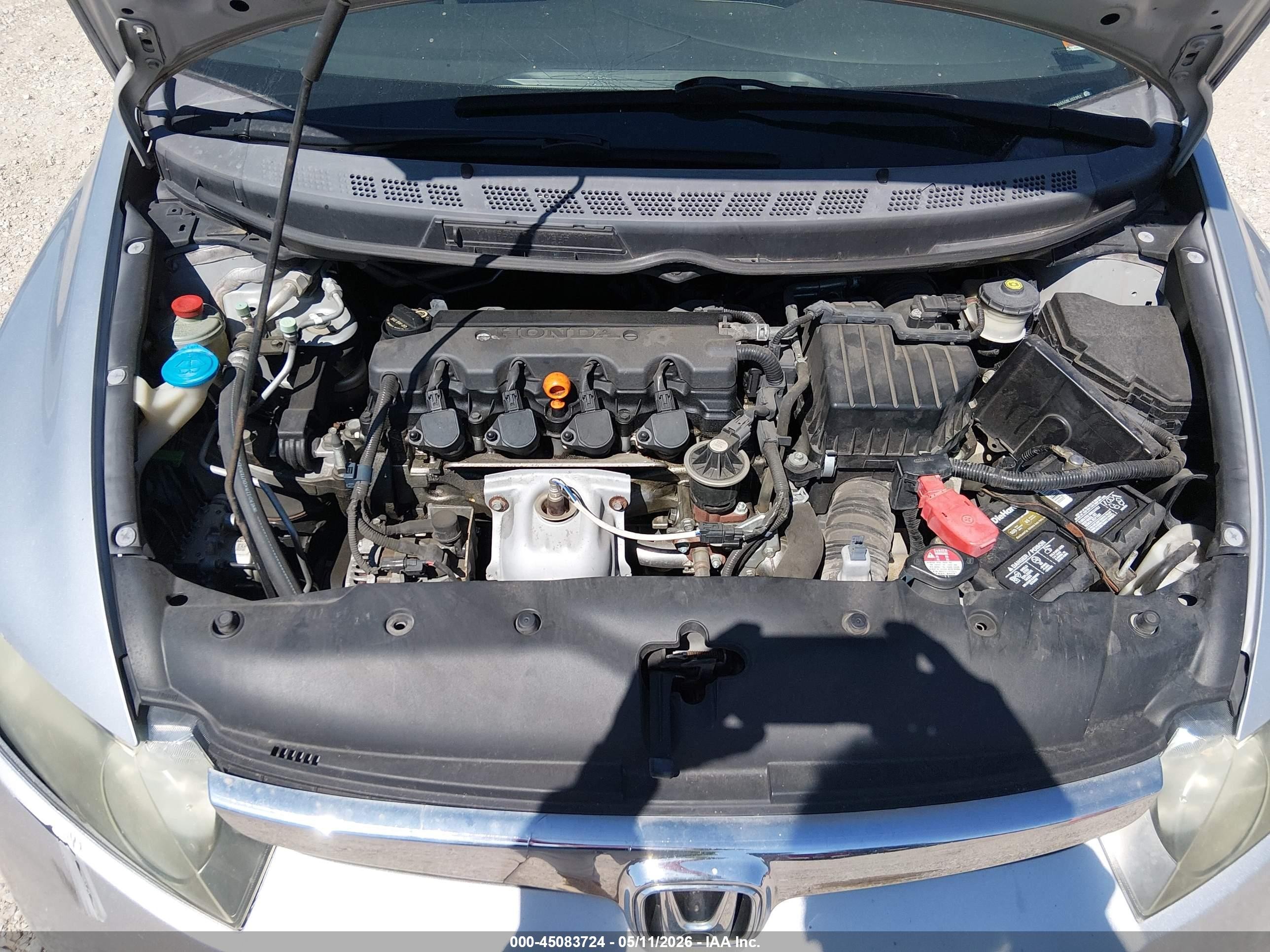 2008 Honda Civic Lx Silver vin: 1HGFA16508L102992