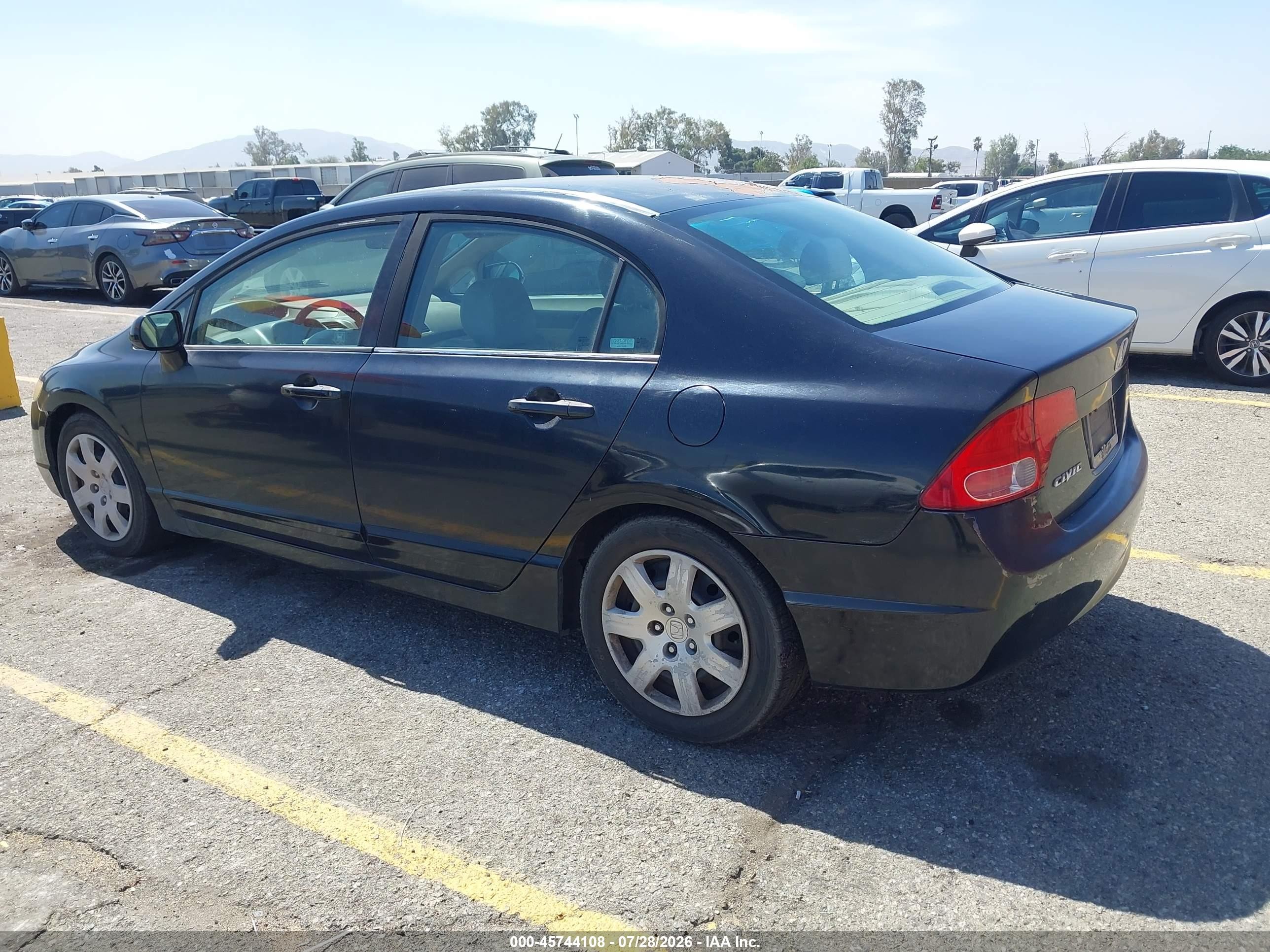 2006 Honda Civic Lx Черный vin: 1HGFA16516L006785