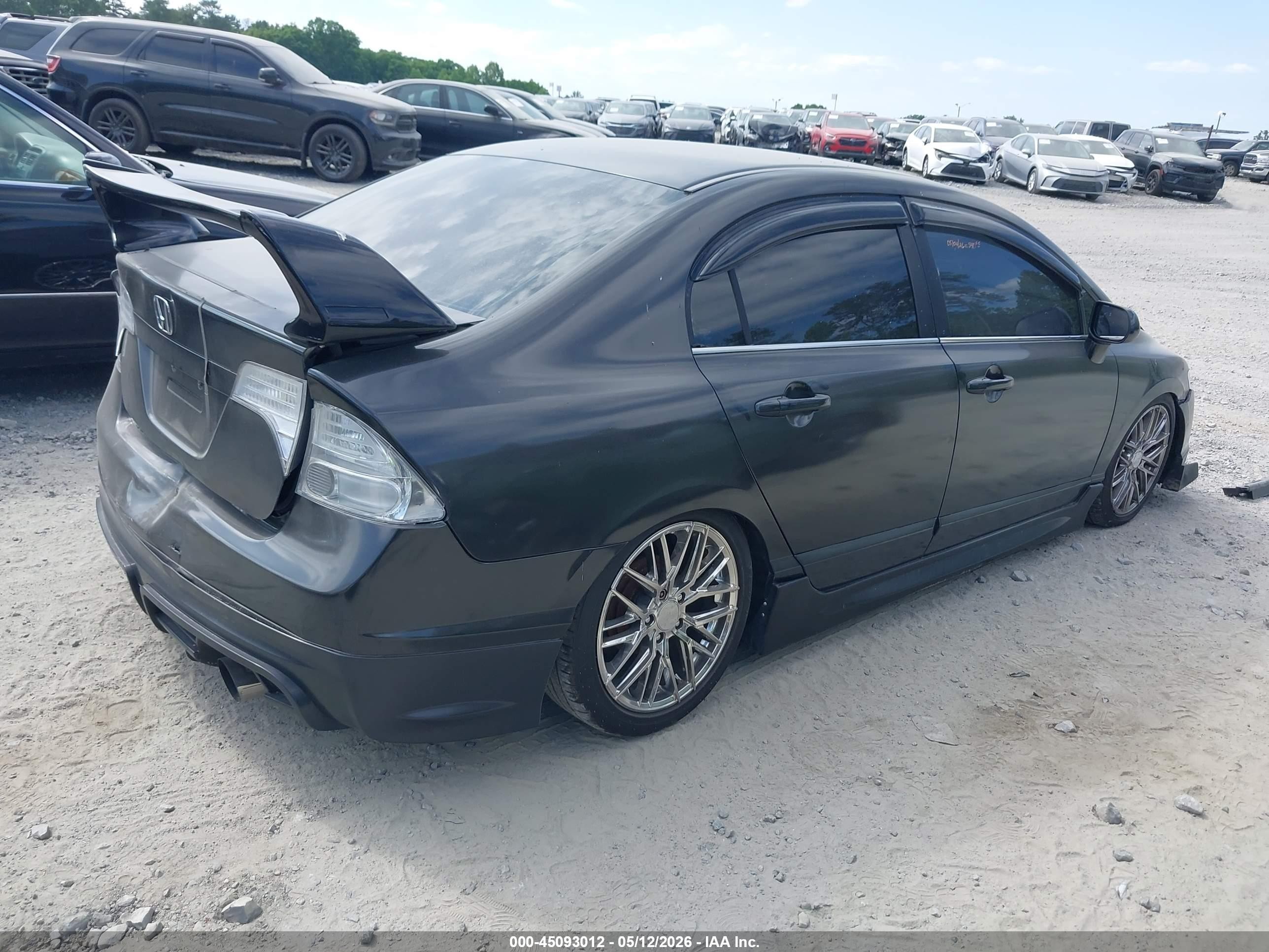 2006 Honda Civic Lx Black vin: 1HGFA16516L035428