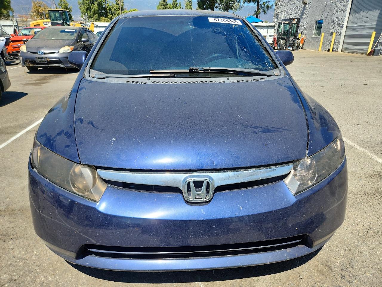2006 Honda Civic Lx Синий vin: 1HGFA16516L057736