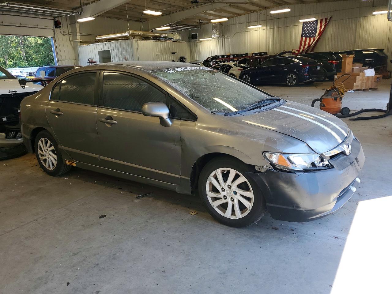 2006 Honda Civic Lx Gray vin: 1HGFA16516L071068
