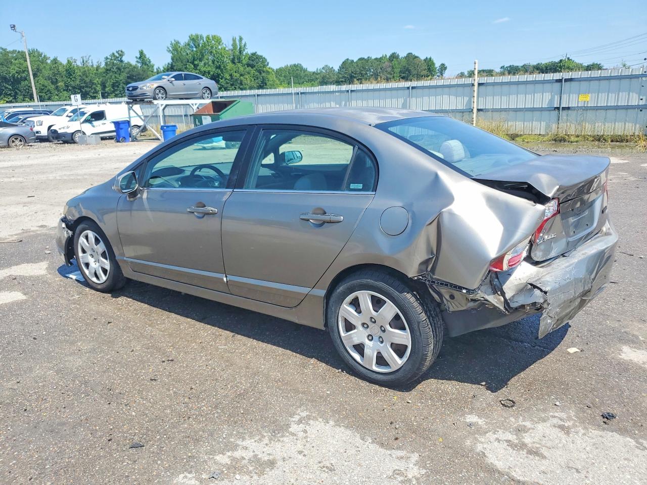 2006 Honda Civic Lx Beige vin: 1HGFA16516L110466