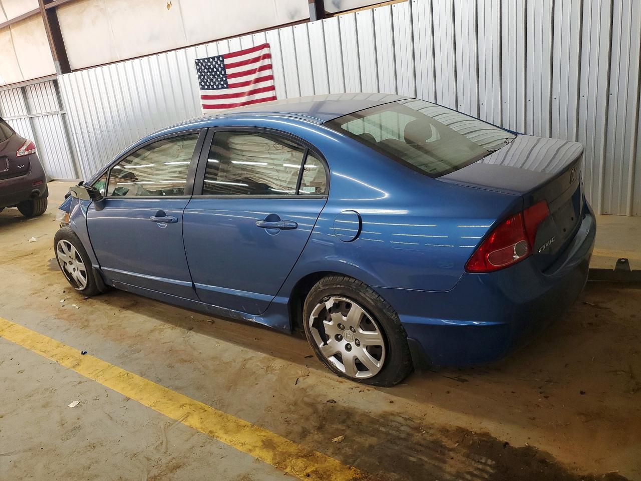 2006 Honda Civic Lx Синий vin: 1HGFA16516L130197
