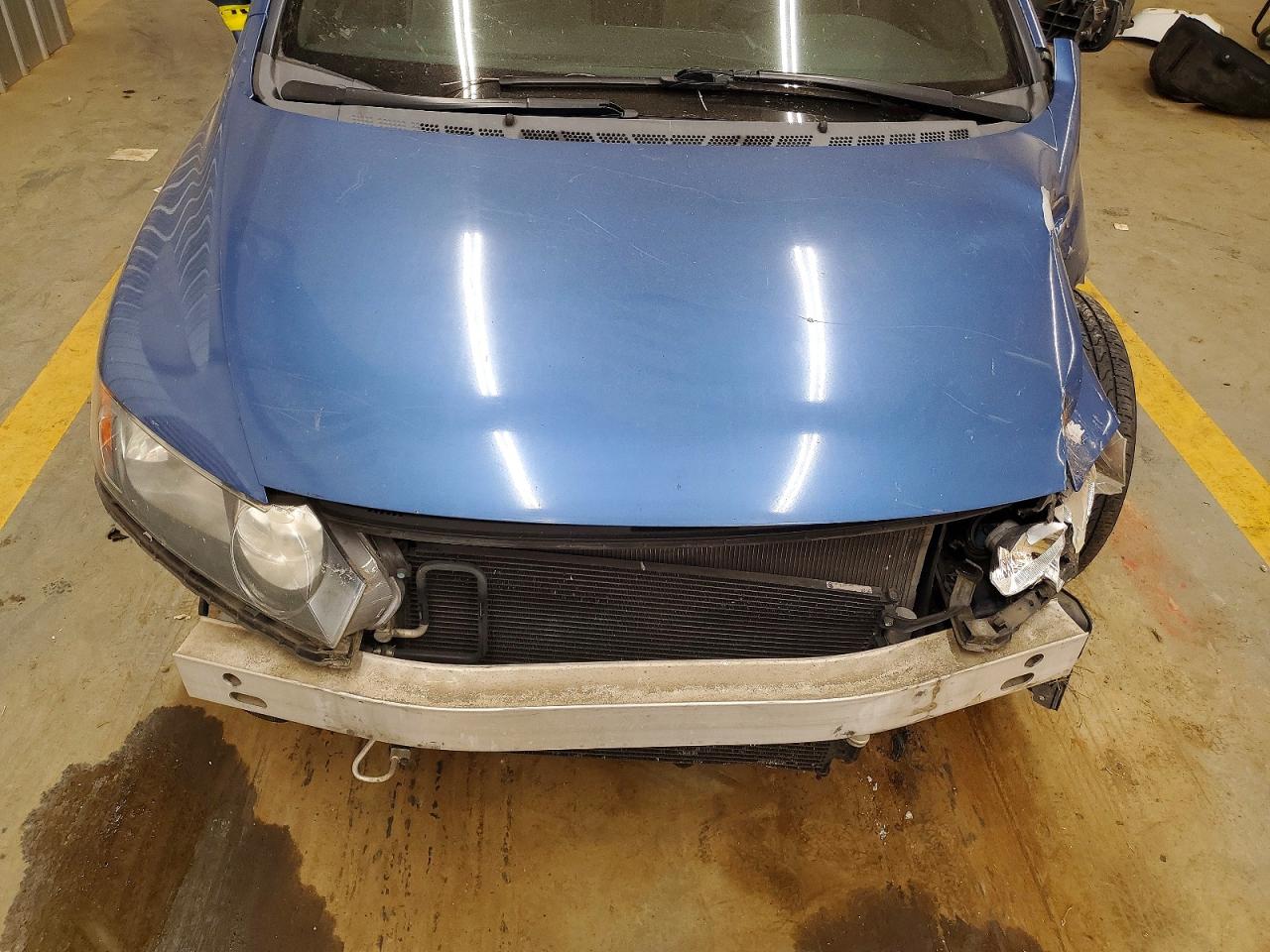 2006 Honda Civic Lx Синий vin: 1HGFA16516L130197