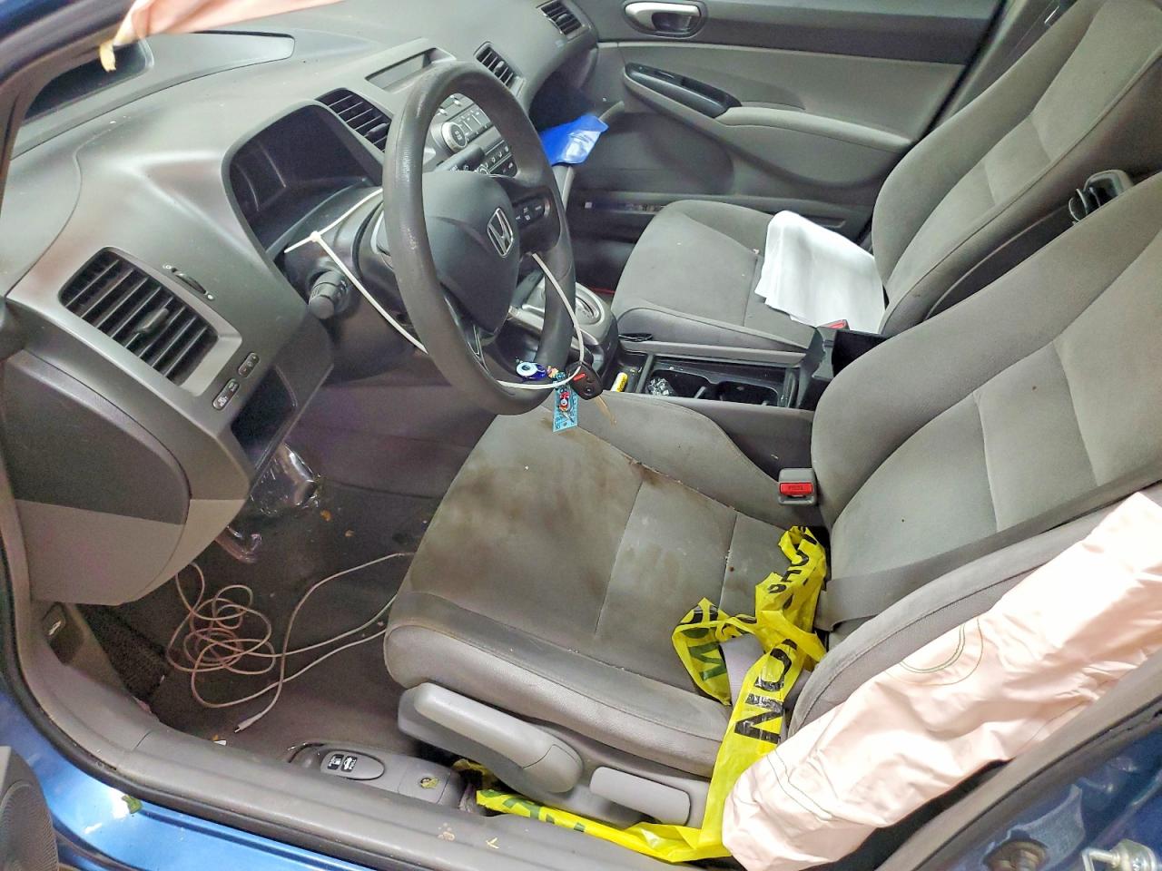 2006 Honda Civic Lx Синий vin: 1HGFA16516L130197
