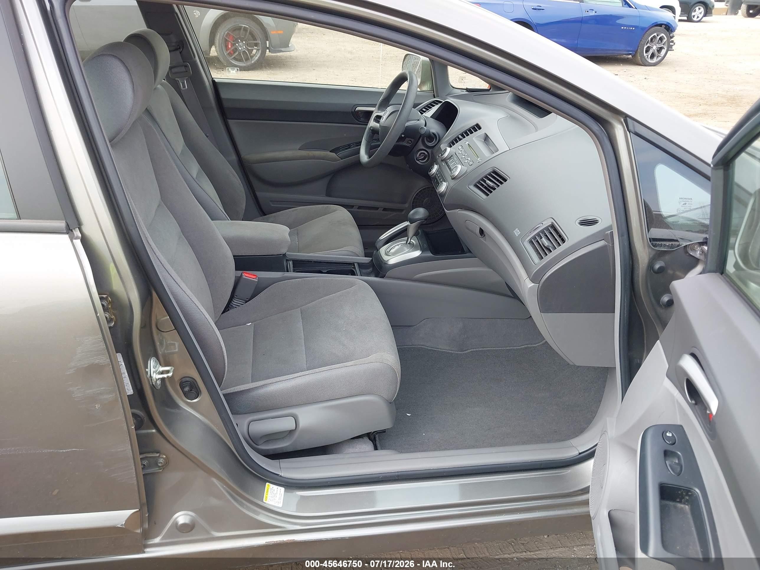 2006 Honda Civic Lx Серый vin: 1HGFA16516L135626