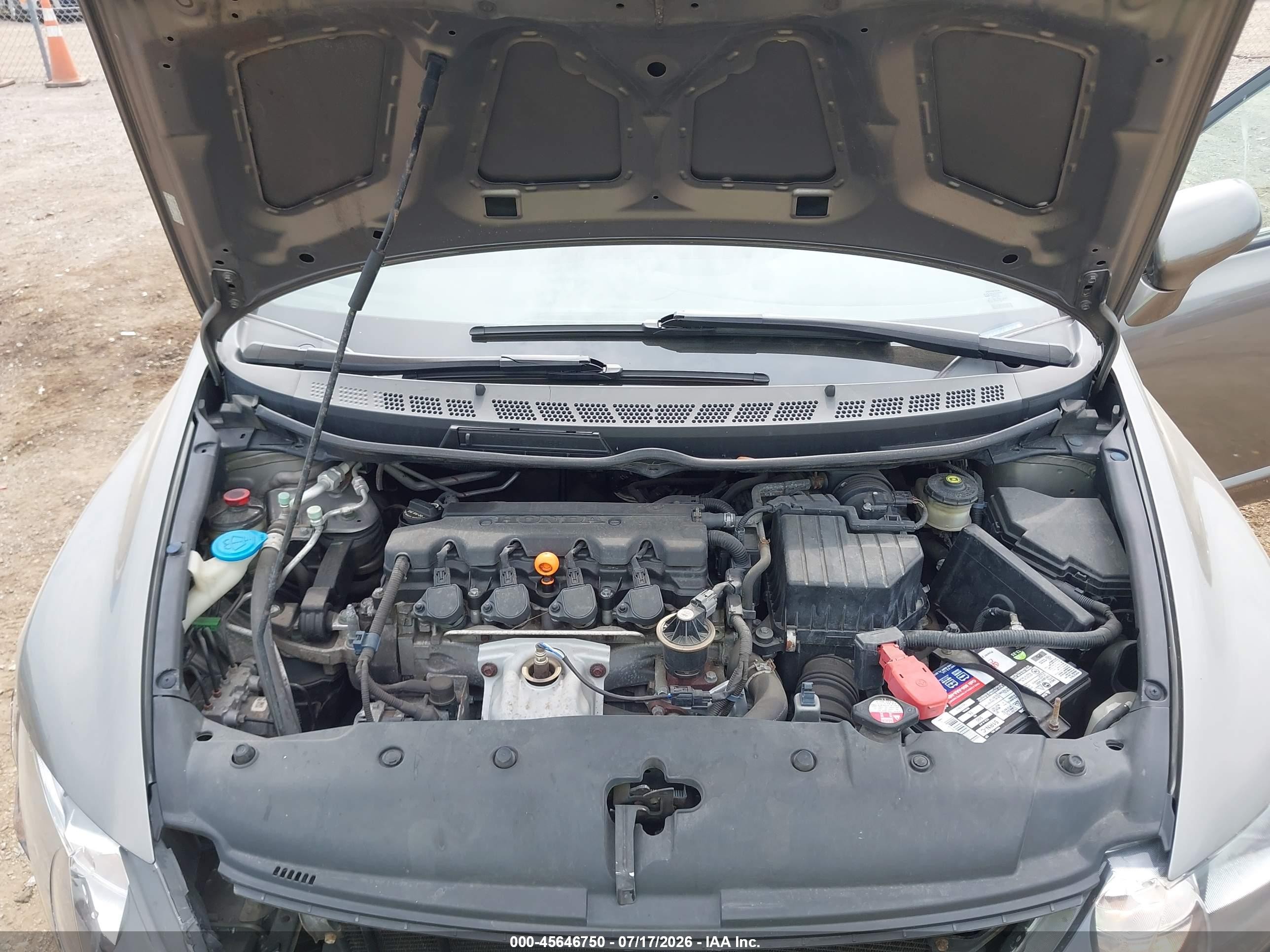 2006 Honda Civic Lx Серый vin: 1HGFA16516L135626
