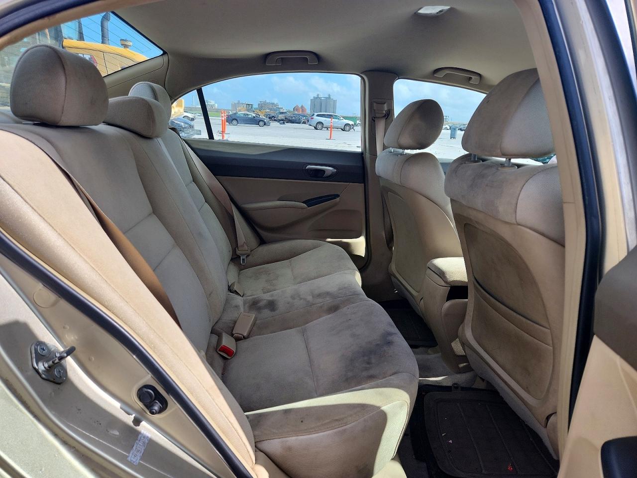 2007 Honda Civic Lx Бежевый vin: 1HGFA16517L032644