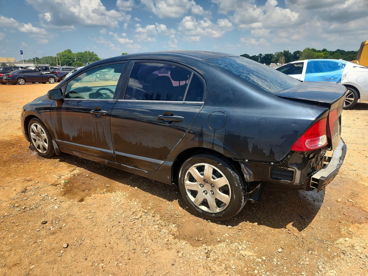 2007 Honda Civic Lx Серый vin: 1HGFA16517L076370