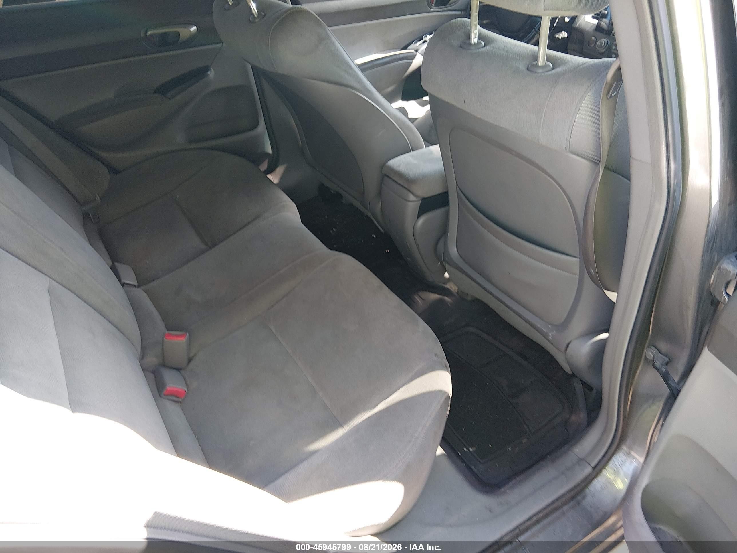 2007 Honda Civic Lx Gray vin: 1HGFA16517L090513