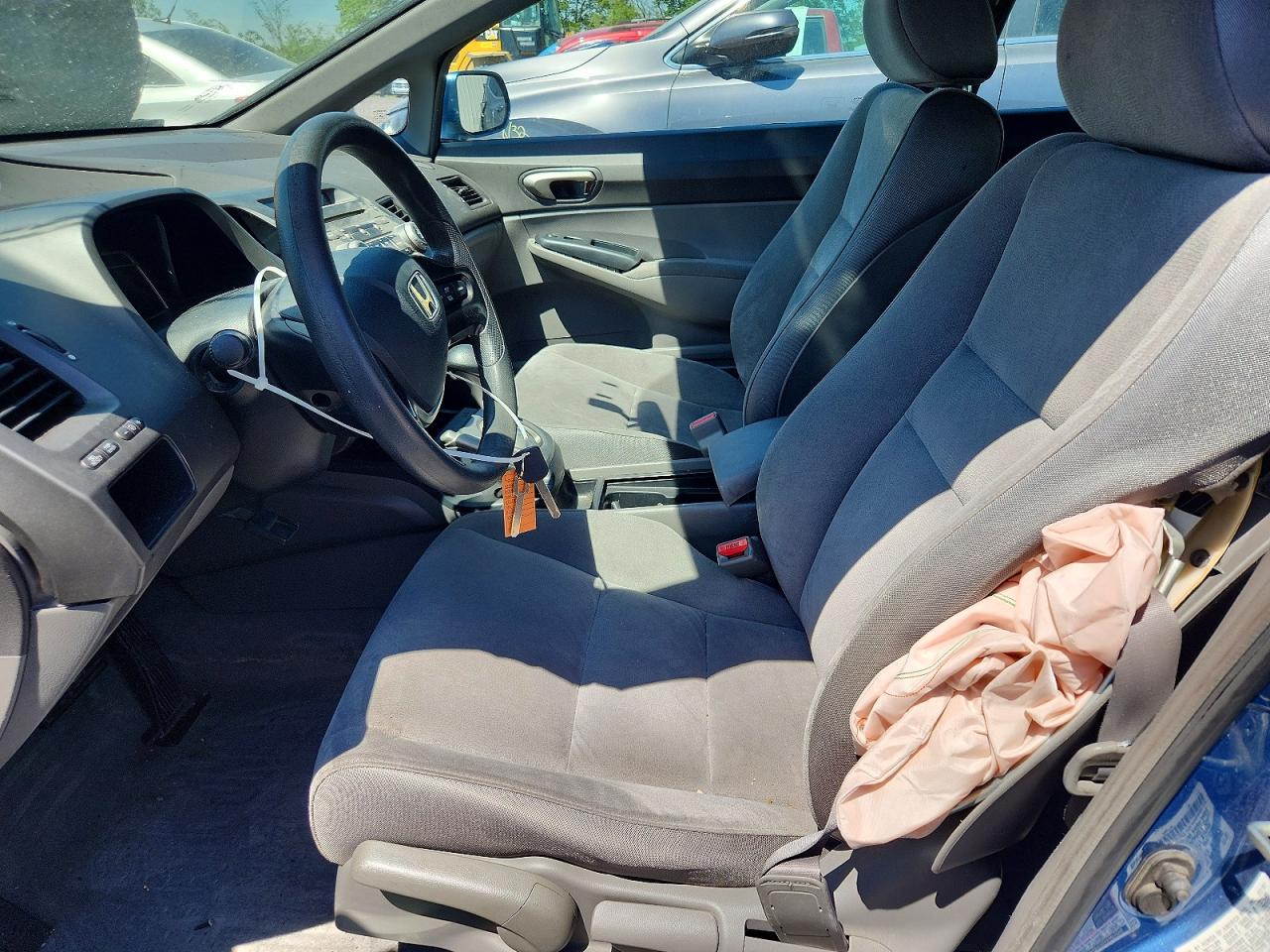 2007 Honda Civic Lx Blue vin: 1HGFA16517L134137