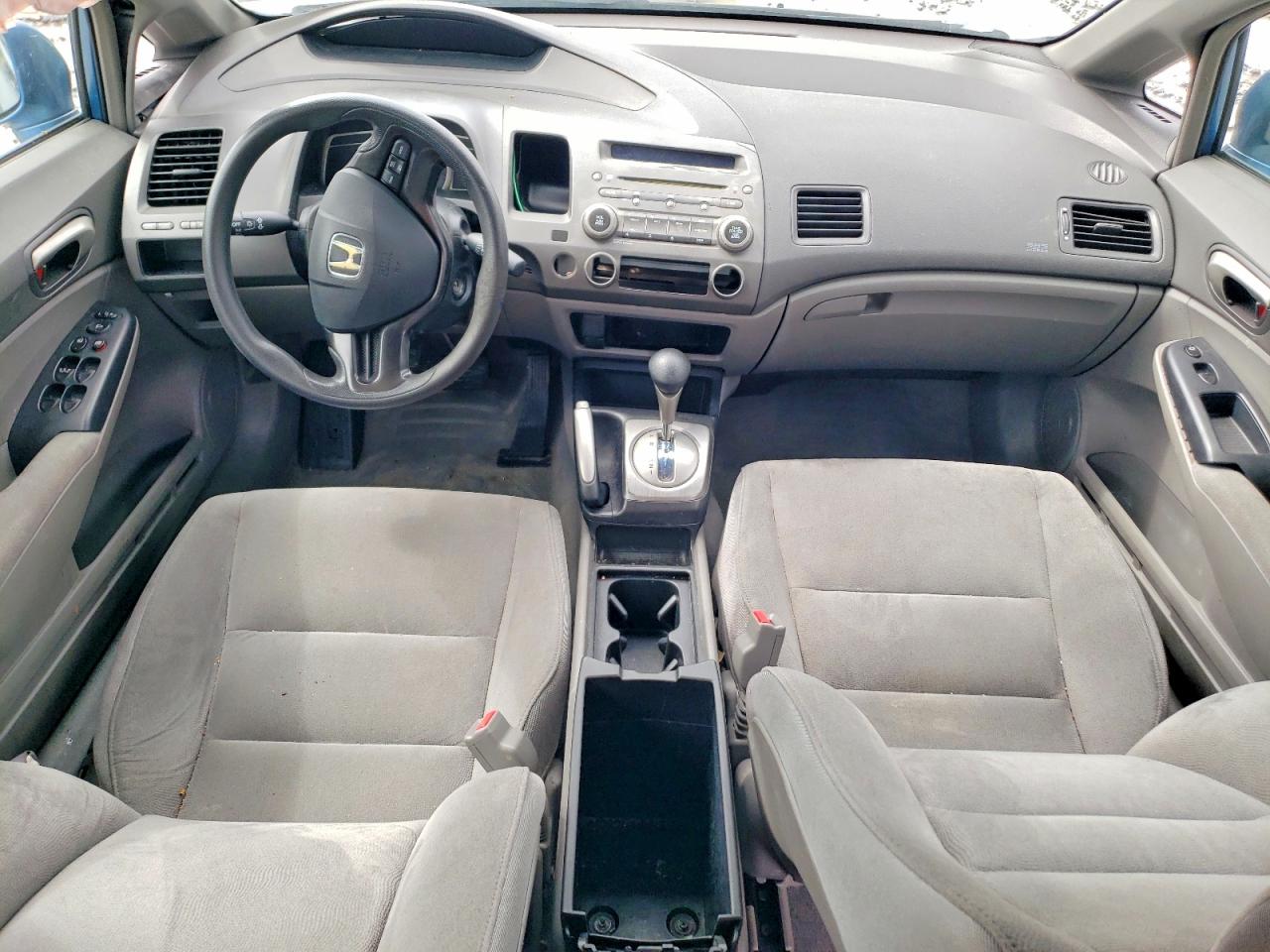 2007 Honda Civic Lx Blue vin: 1HGFA16517L134137