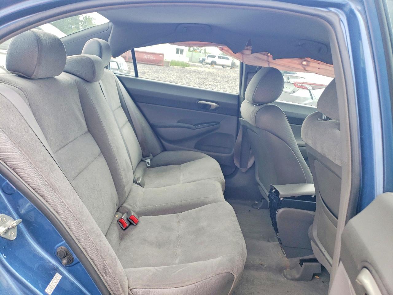 2007 Honda Civic Lx Blue vin: 1HGFA16517L134137