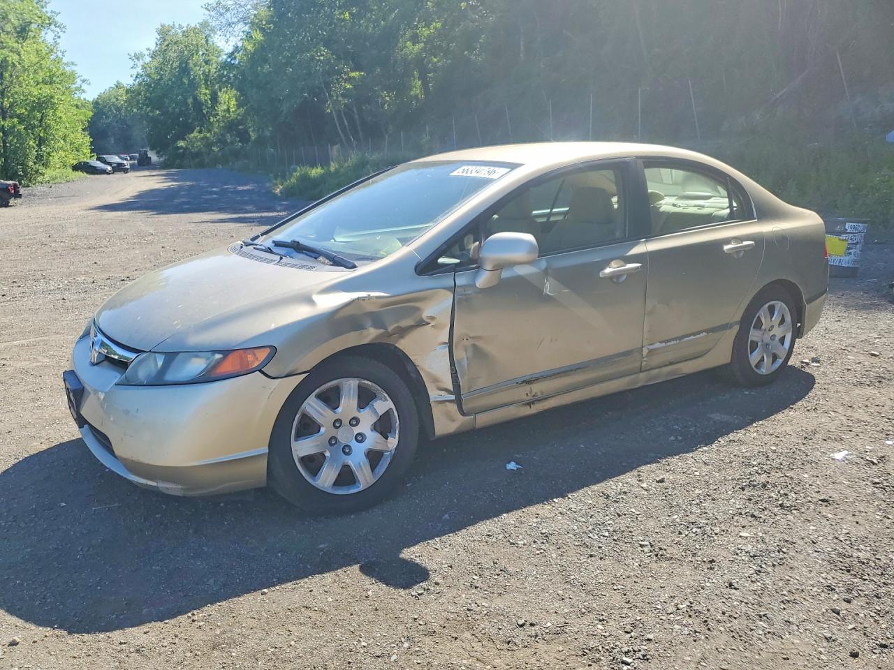 2008 Honda Civic Lx Gold vin: 1HGFA16518L005820