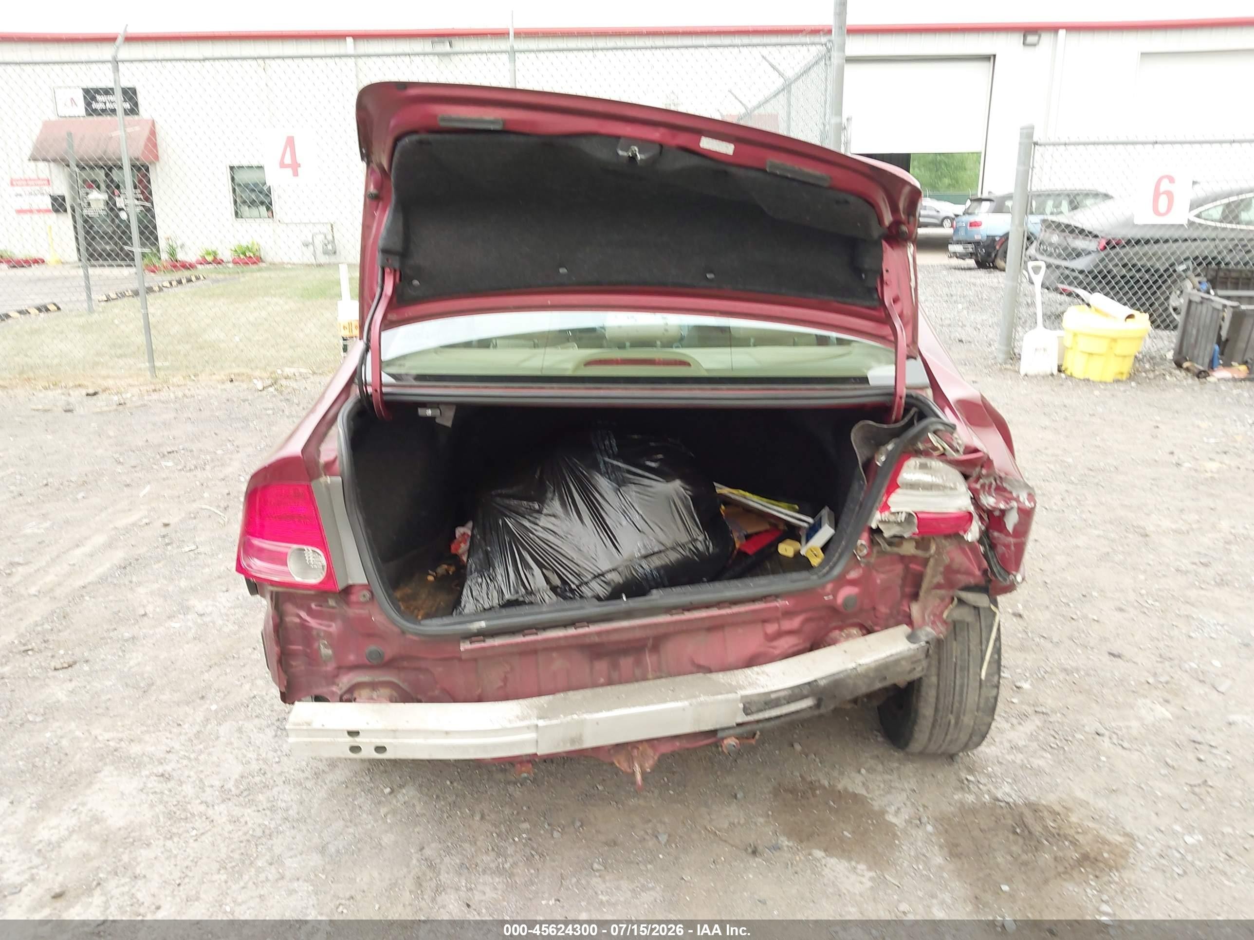 2008 Honda Civic Lx Red vin: 1HGFA16518L005994