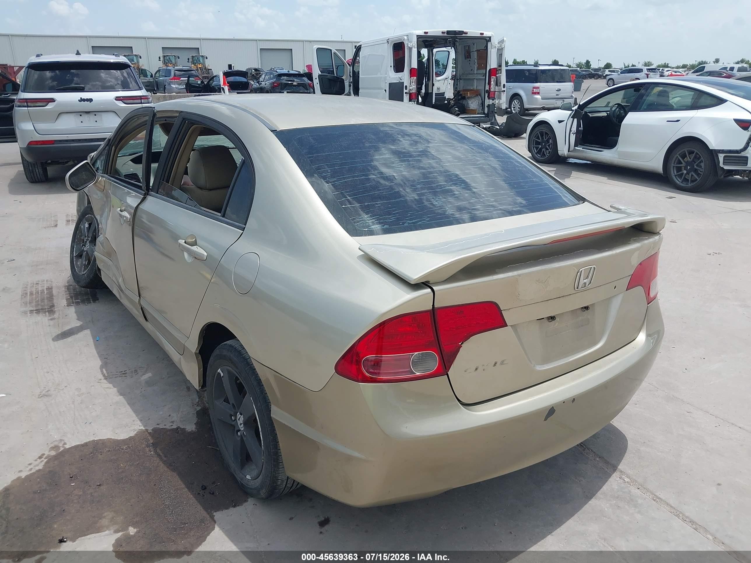 2008 Honda Civic Lx Gold vin: 1HGFA16518L010418