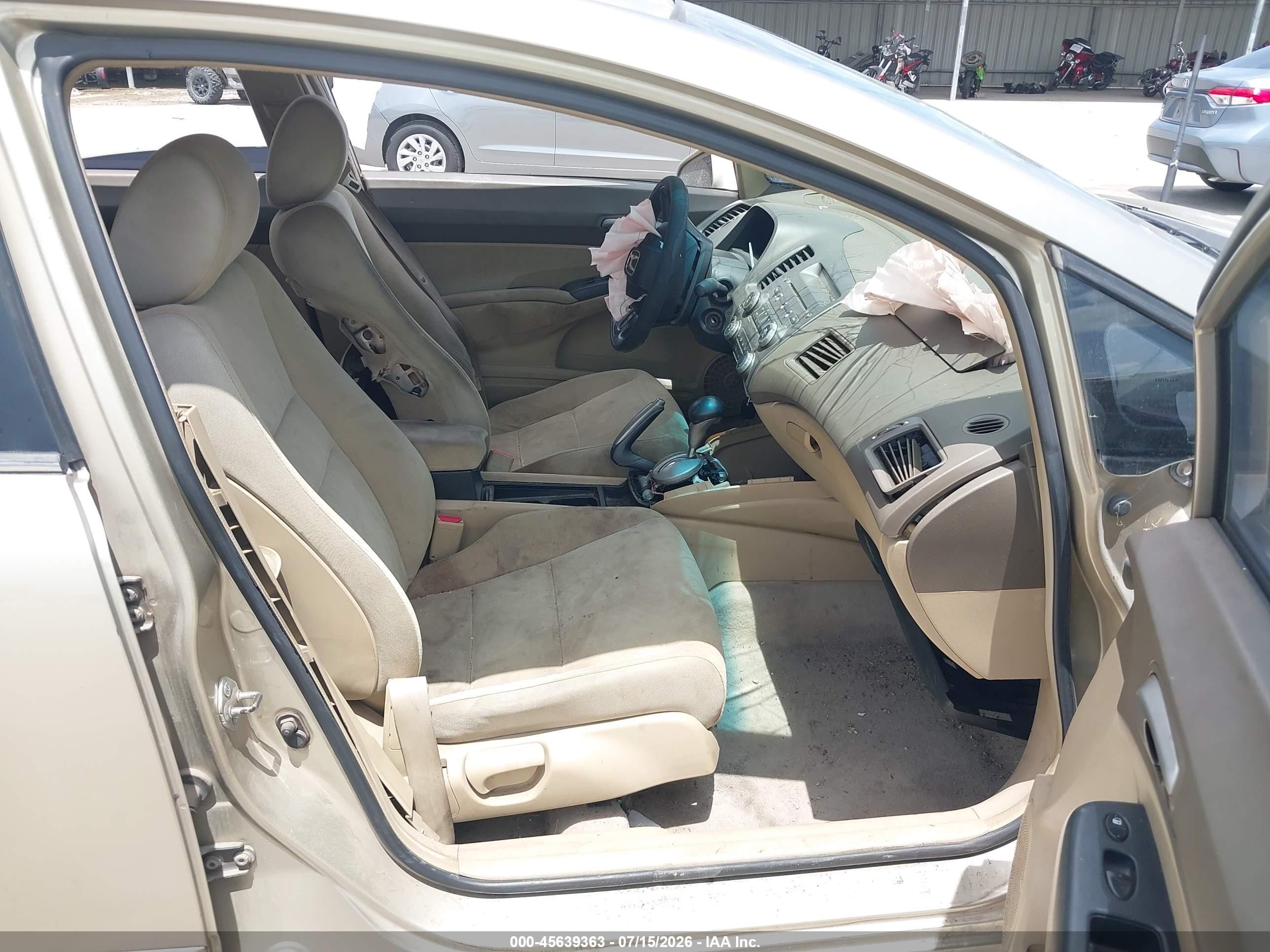 2008 Honda Civic Lx Gold vin: 1HGFA16518L010418