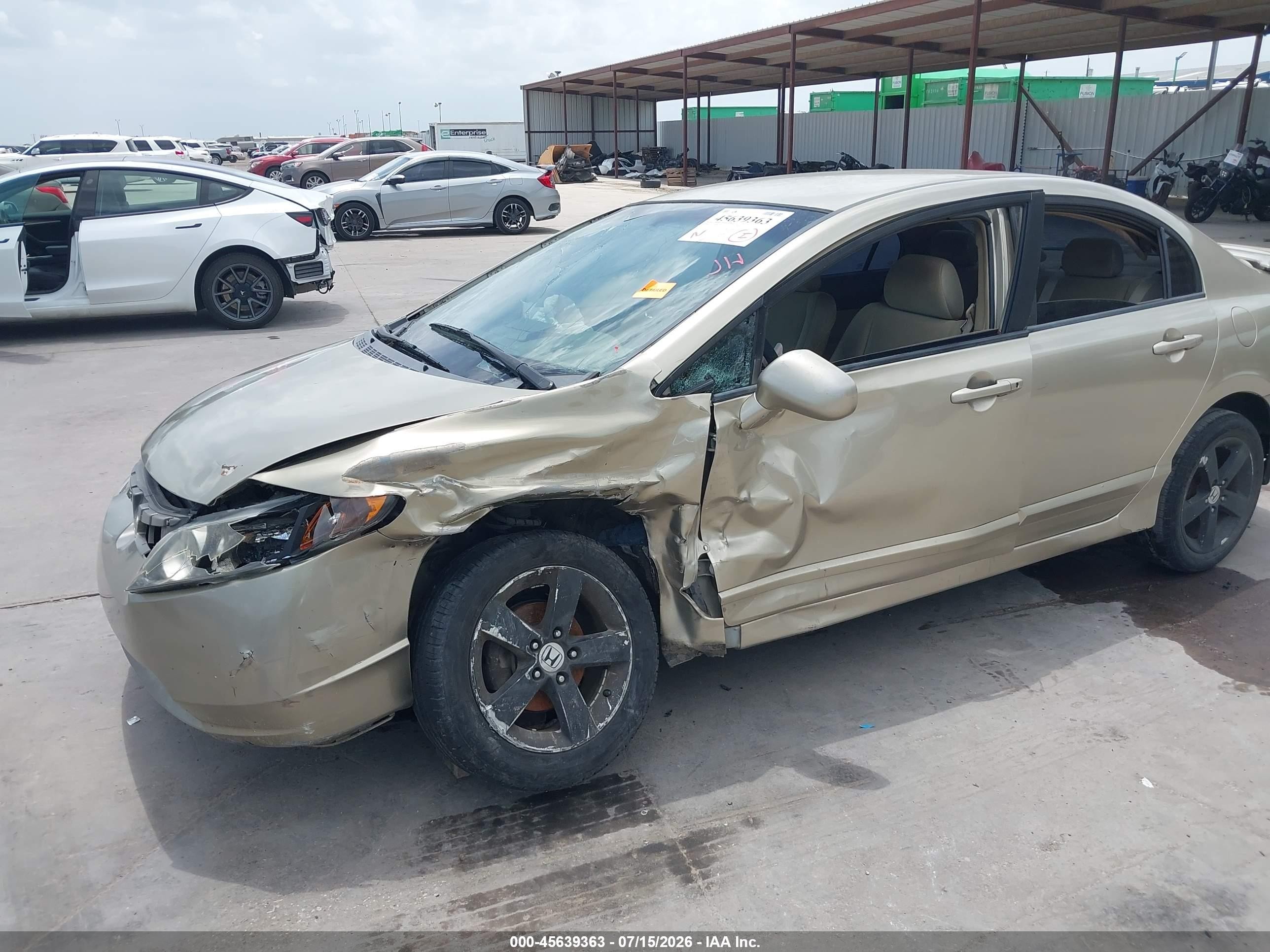 2008 Honda Civic Lx Gold vin: 1HGFA16518L010418