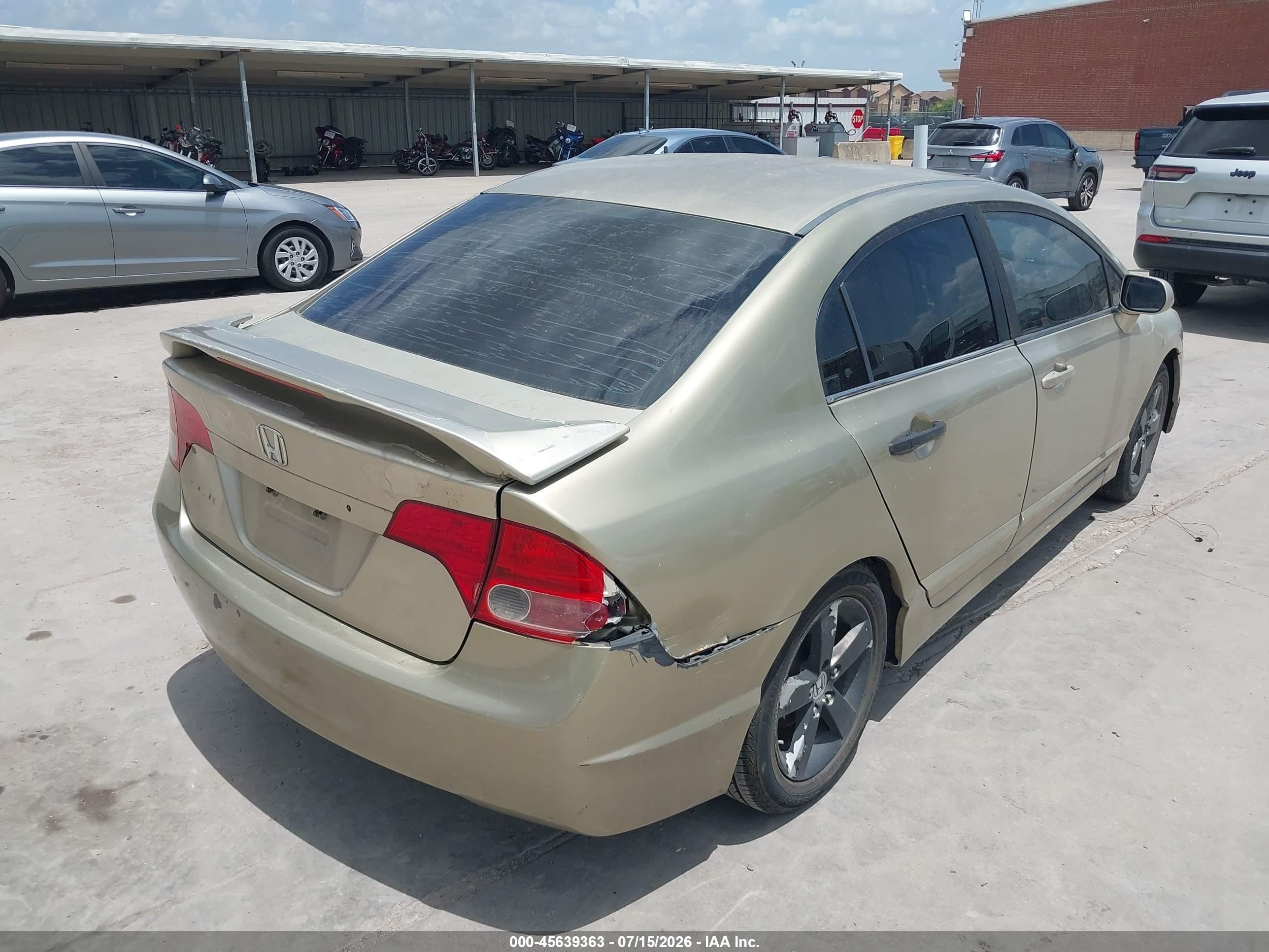 2008 Honda Civic Lx Gold vin: 1HGFA16518L010418