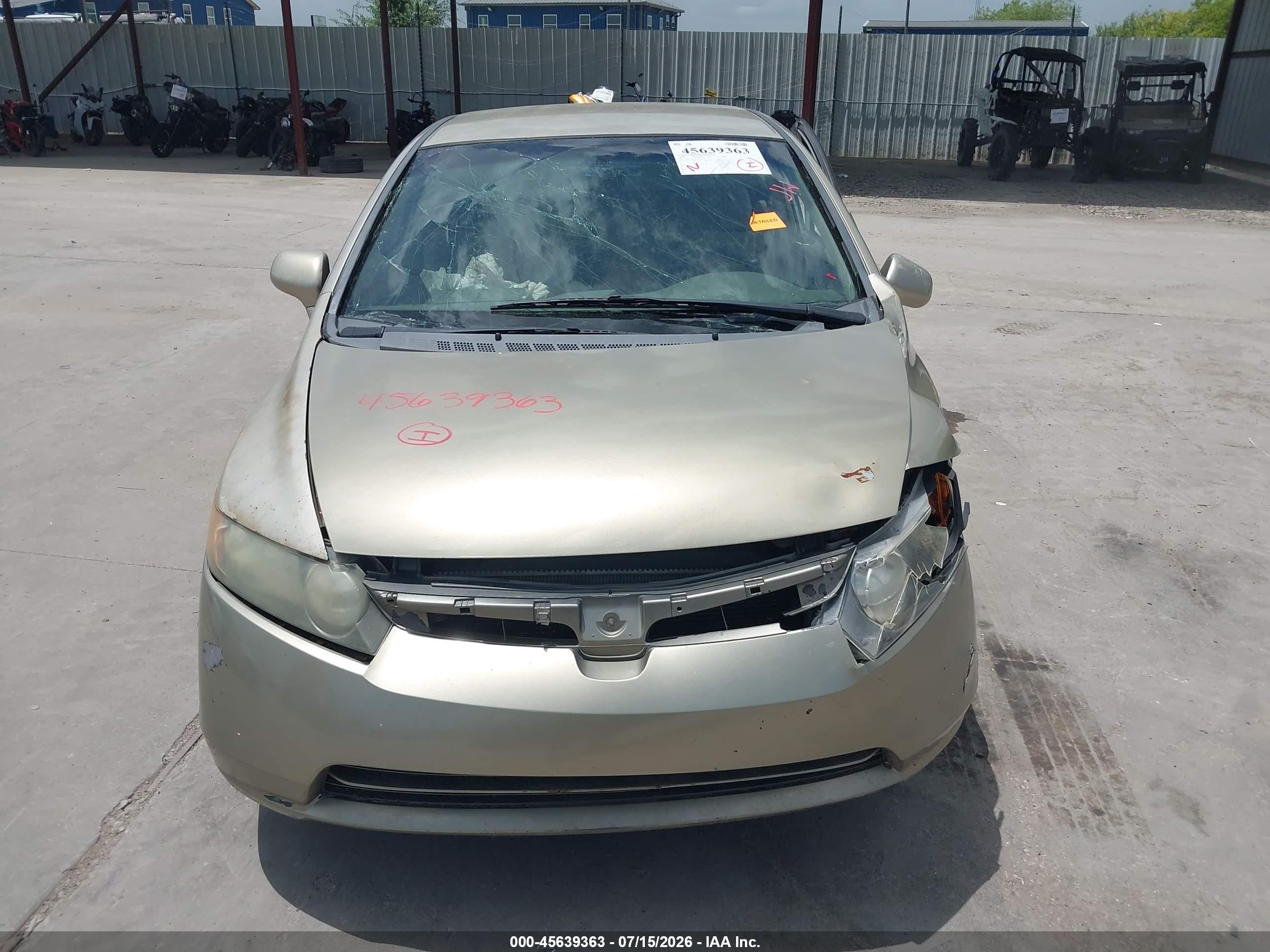 2008 Honda Civic Lx Gold vin: 1HGFA16518L010418